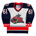 Rick Nash Columbus Blue Jackets Vintage CCM NHL Jersey - Small