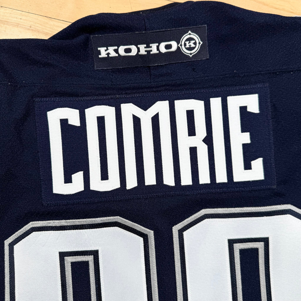Mike Comrie Edmonton Oilers Vintage McFarlane Koho NHL Hockey Jersey Size Large