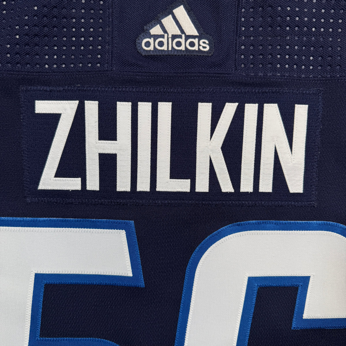 Danil Zhilkin Winnipeg Jets 2023/24 Game Issued Adidas MIC NHL Jersey - 56/XXL