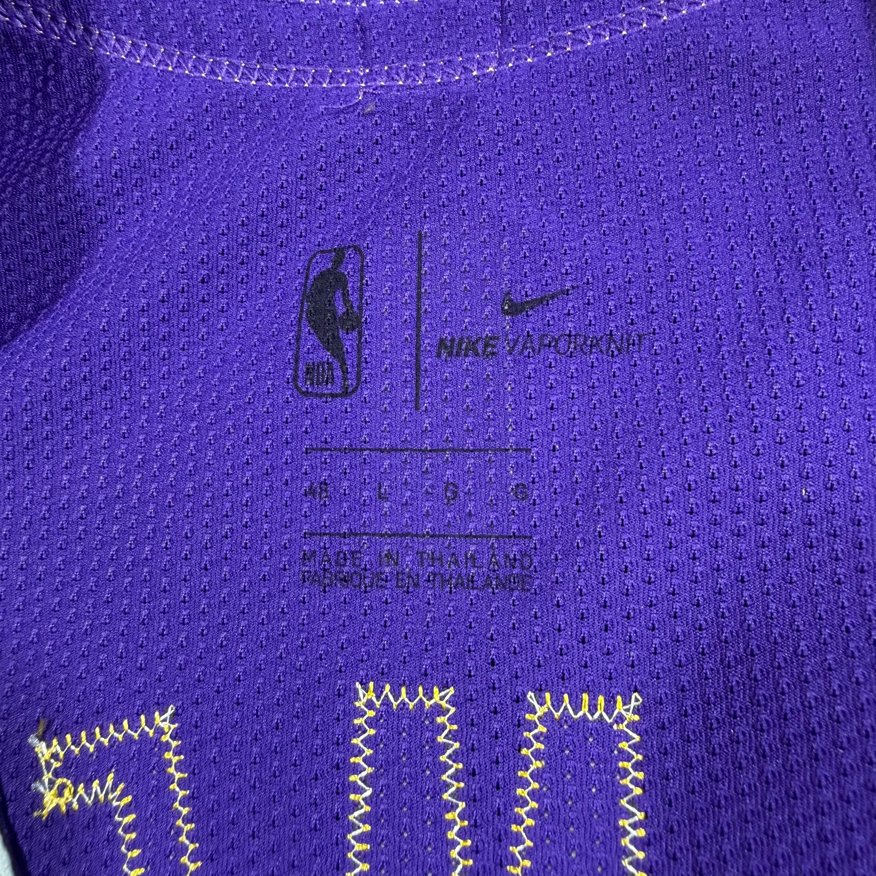 LeBron James Los Angeles Lakers Nike Authentic NBA Jersey - 48/Large