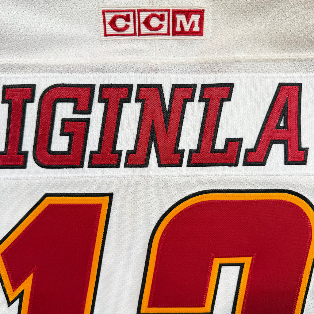 Jarome Iginla Calgary Flames Vintage CCM NHL Jersey - Large