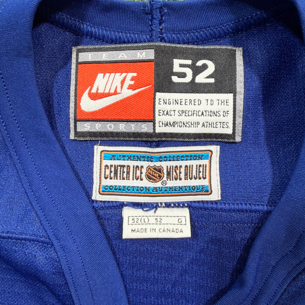 Mats Sundin Toronto Maple Leafs Vintage Authentic Nike NHL Hockey Jersey - 52/Large