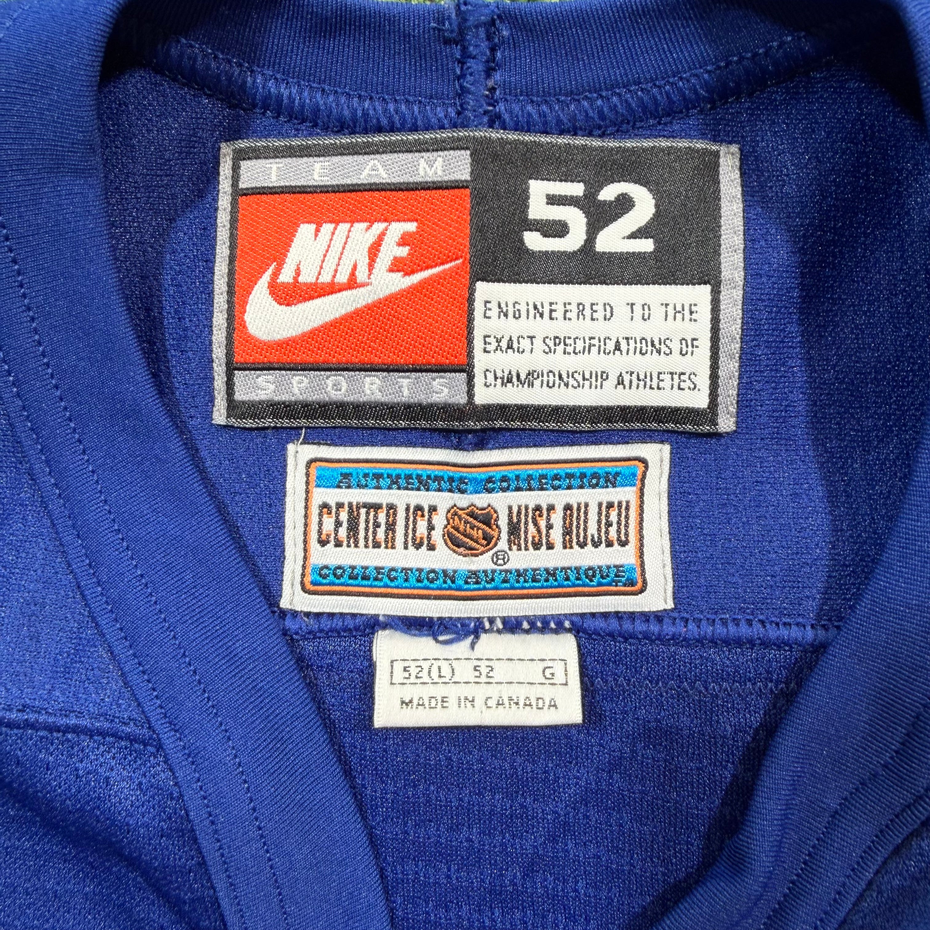Mats Sundin Toronto Maple Leafs Vintage Authentic Nike NHL Hockey Jersey - 52/Large