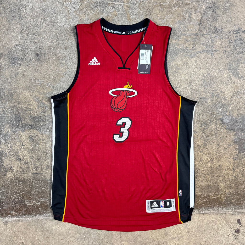 Dwyane Wade Miami Heat 2014 Christmas Adidas Swingman NBA Jersey Size M NEW