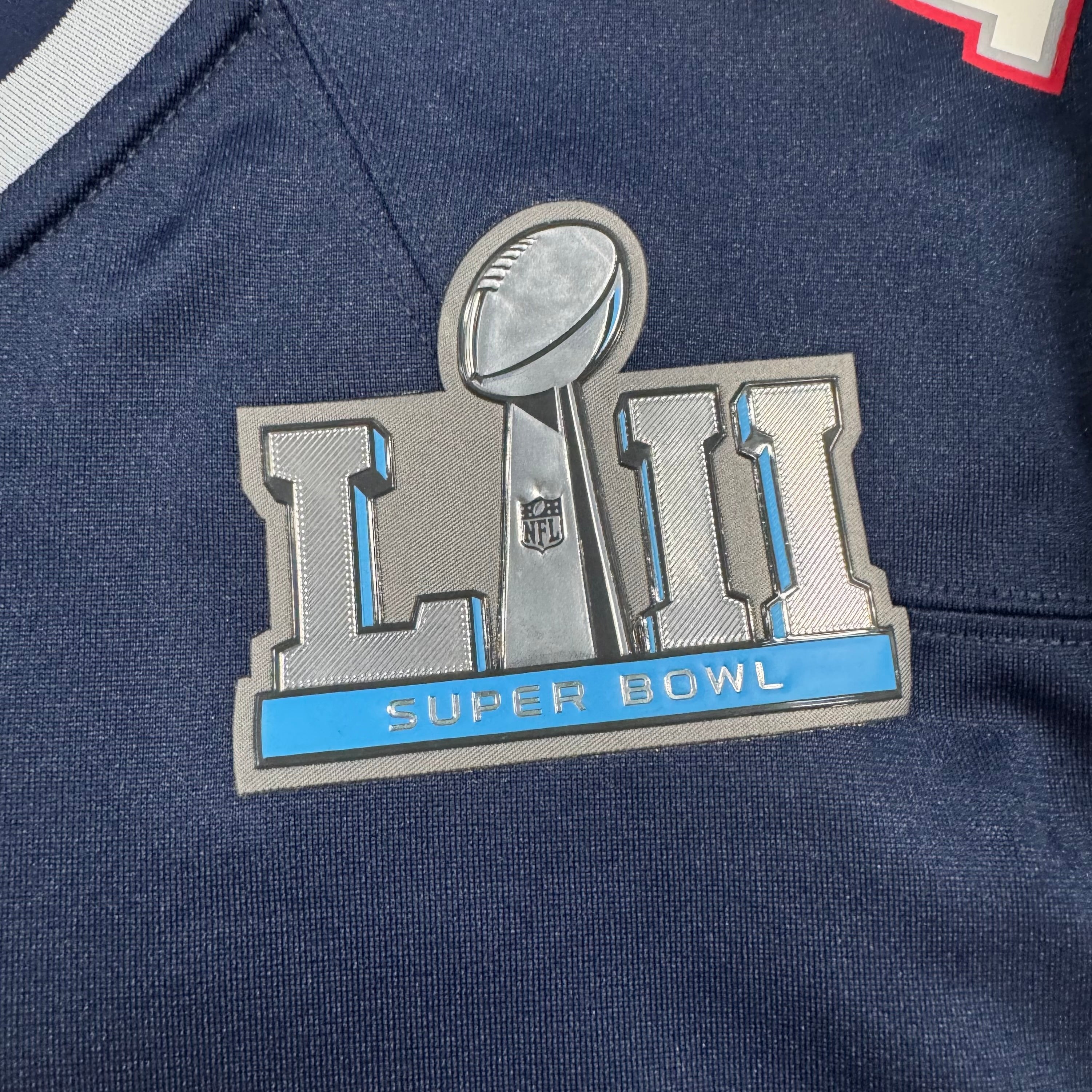 Tom Brady New England Patriots Super Bowl 52 Nike Game NFL Jersey Size Large NEW