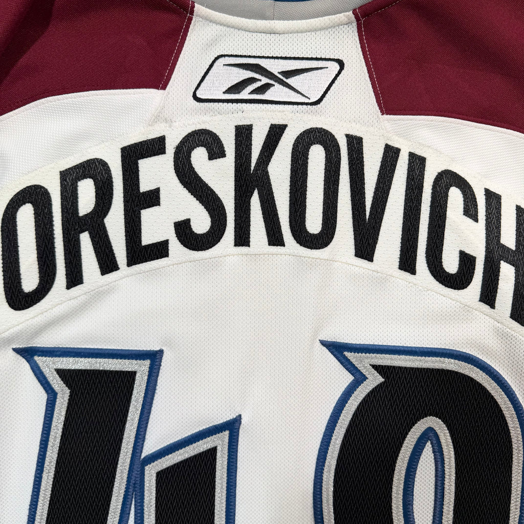 Victor Oreskovich Colorado Avalanche Game Issued 2007/08 Reebok NHL Jersey