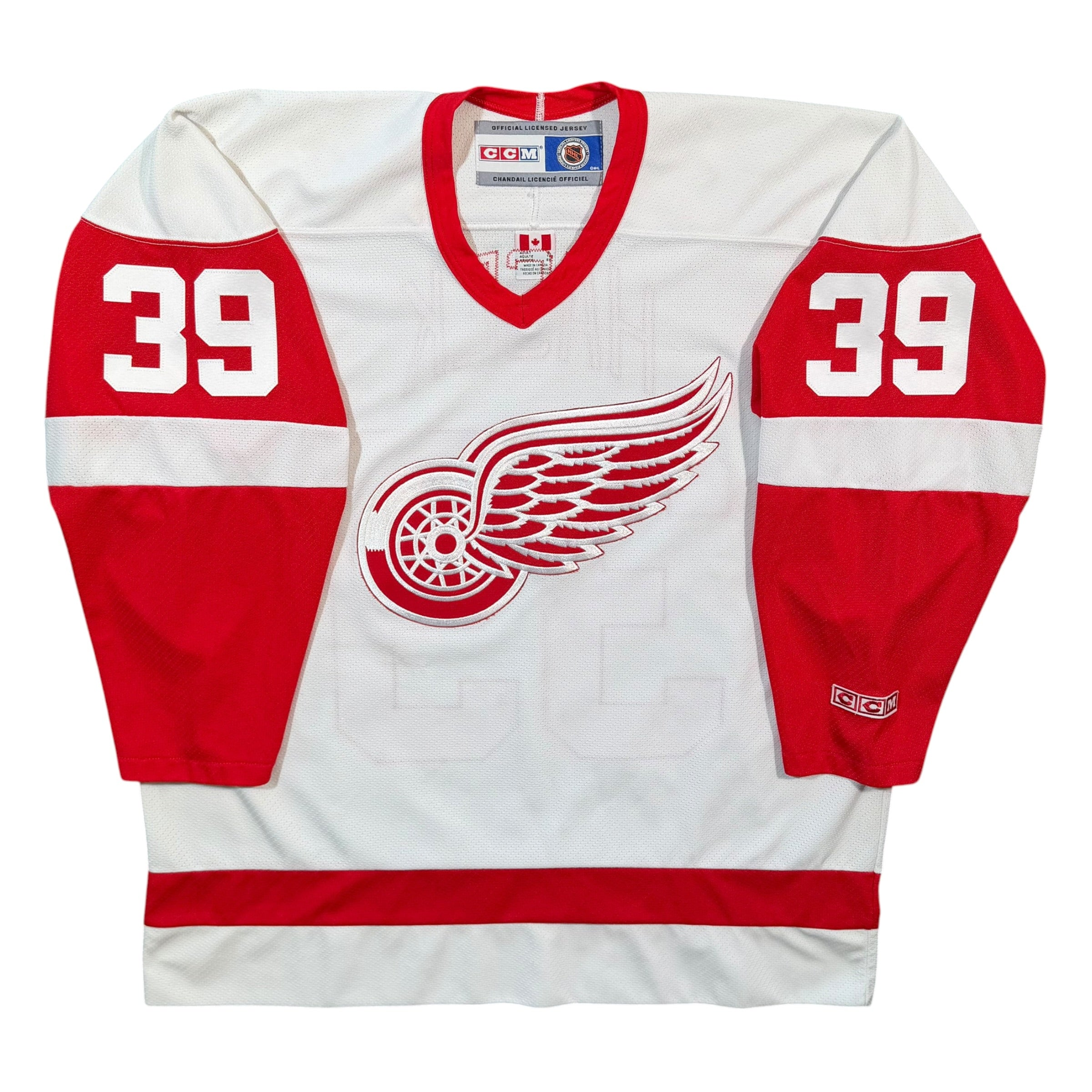 Dominik Hasek Detroit Red Wings Vintage CCM NHL Jersey - XL