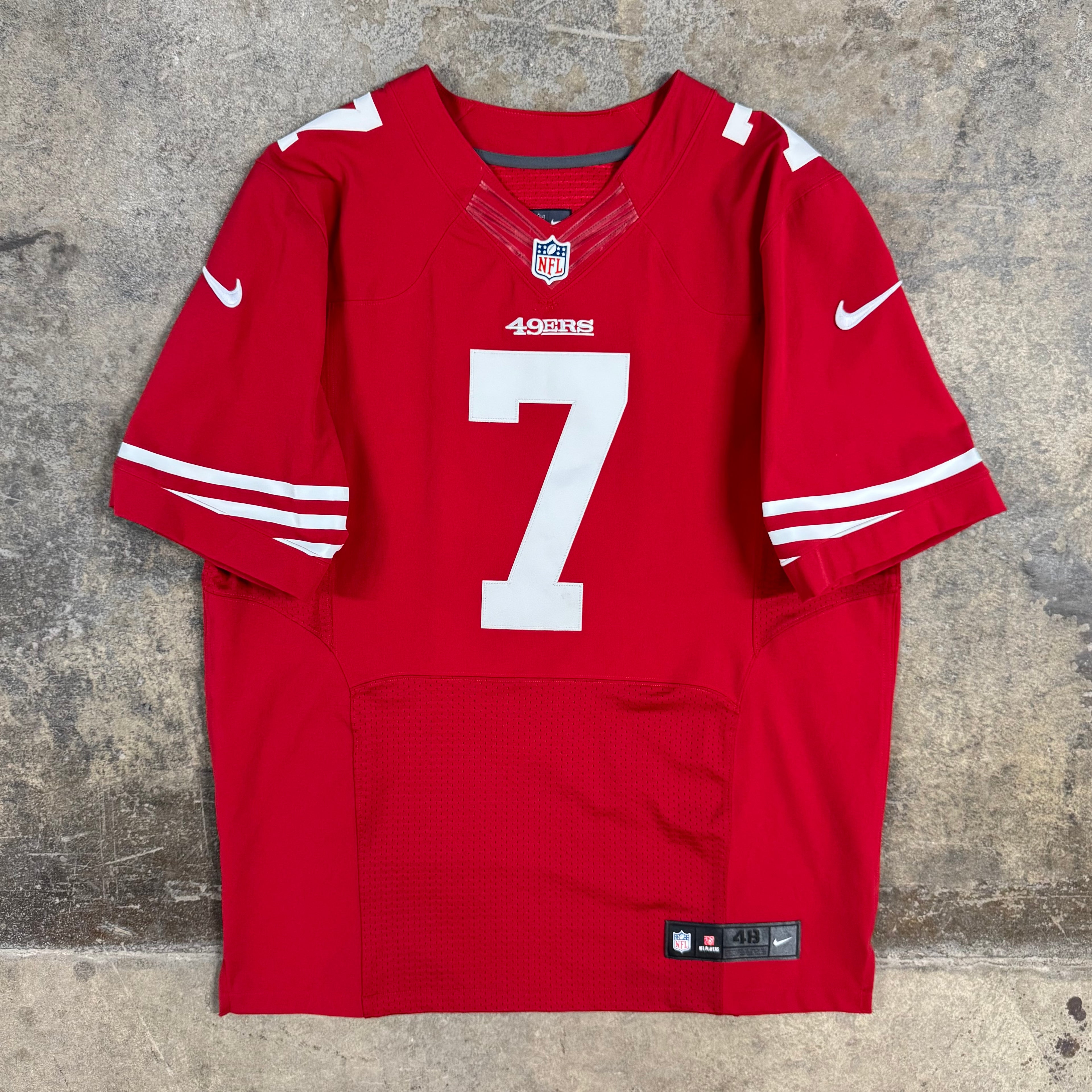 Colin Kaepernick San Francisco 49ers Nike Elite Authentic NFL Jersey Size 48