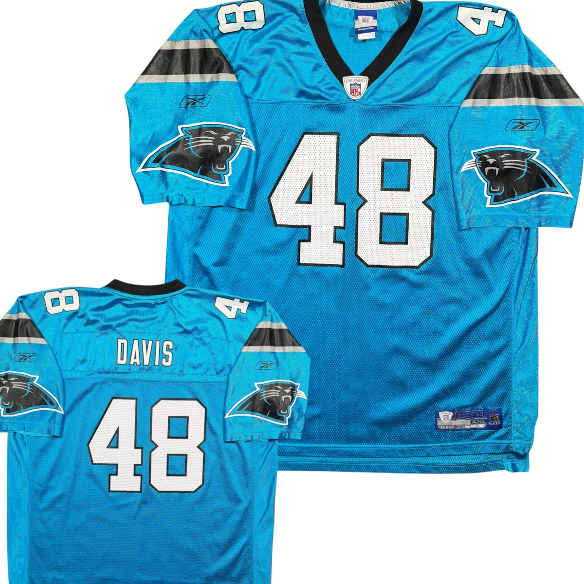 Stephen Davis Carolina Panthers Vintage Reebok NFL Jersey - XXL