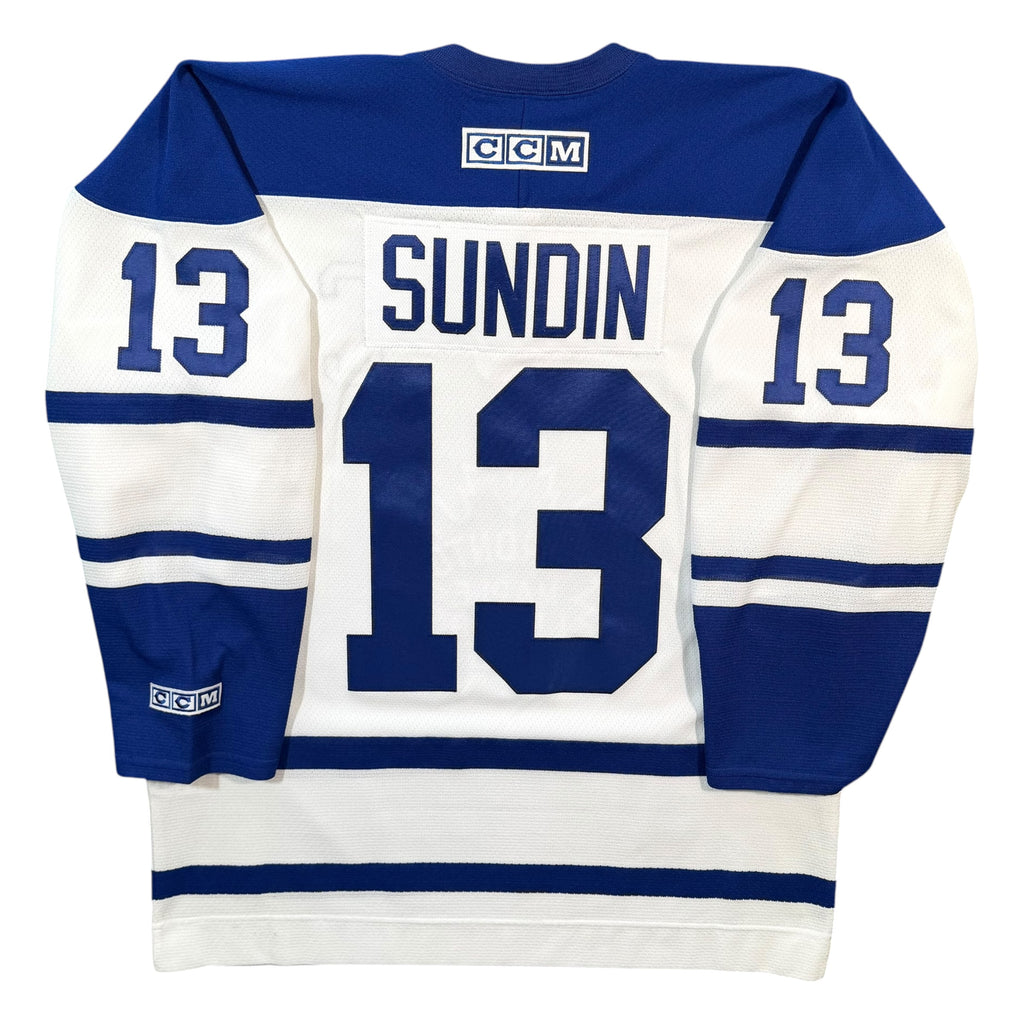 Mats Sundin Toronto Maple Leafs Vintage Alternate CCM NHL Jersey - Large