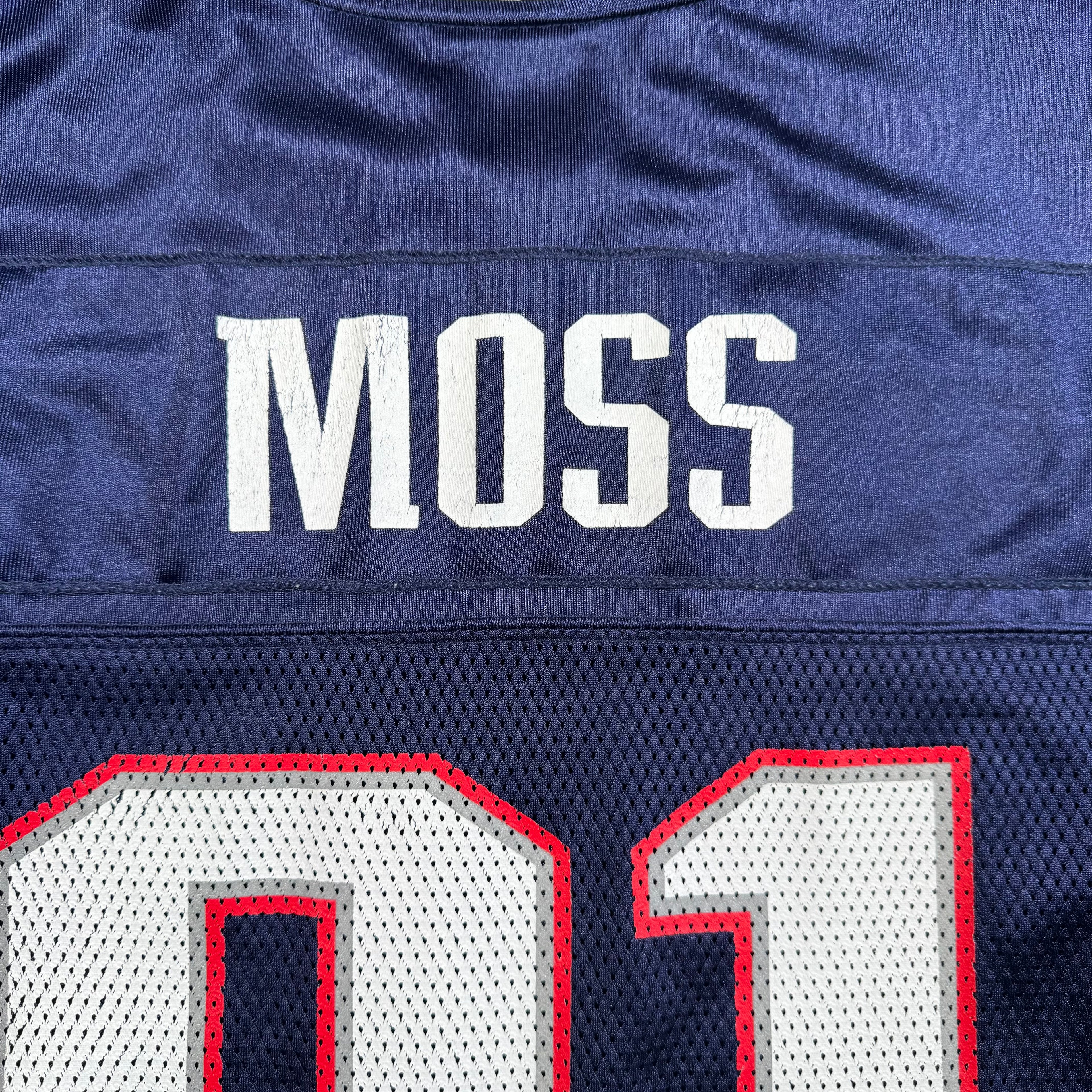 Randy Moss New England Patriots Vintage Reebok NFL Jersey Size XL