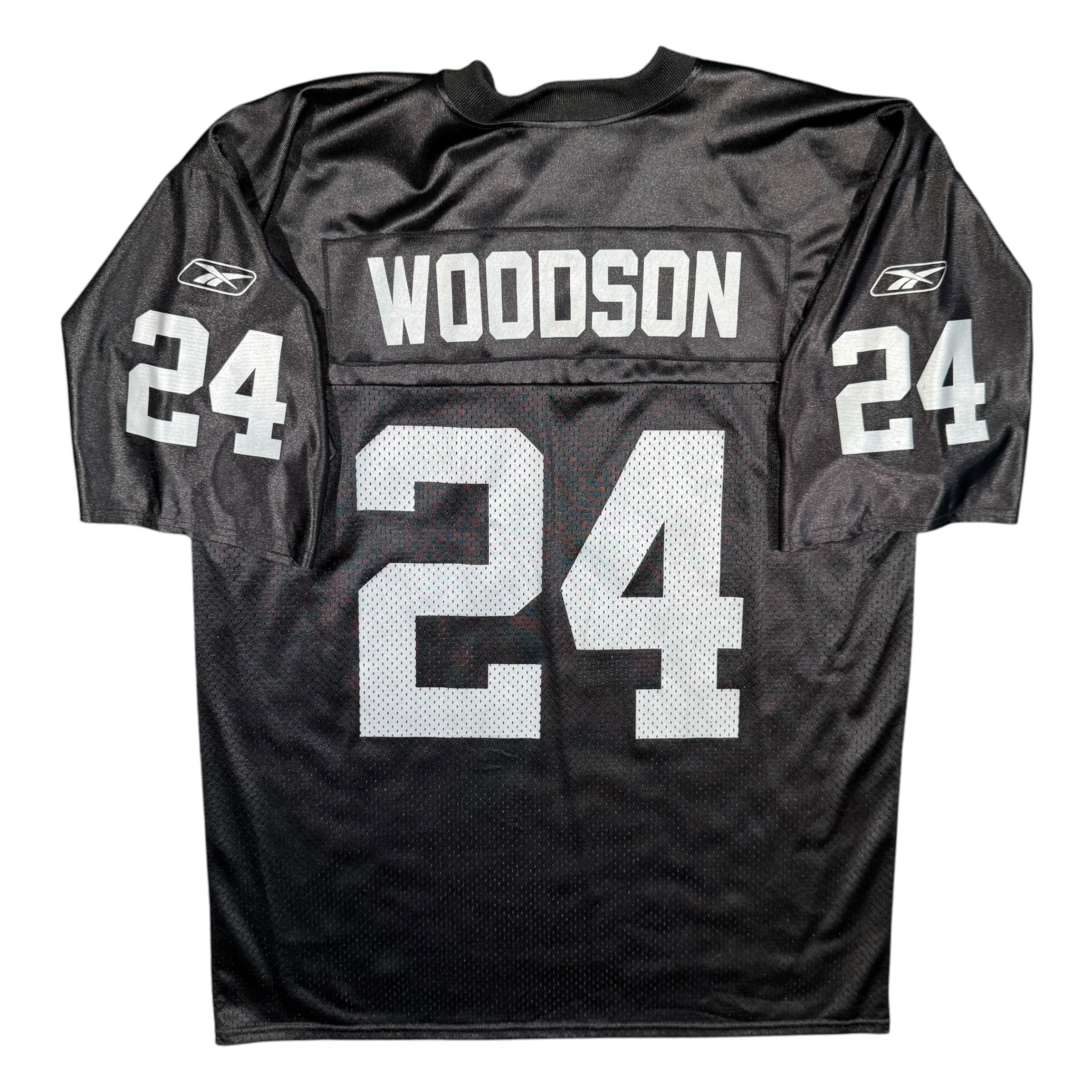 Charles Woodson Oakland Raiders Vintage Reebok NFL Jersey - Large