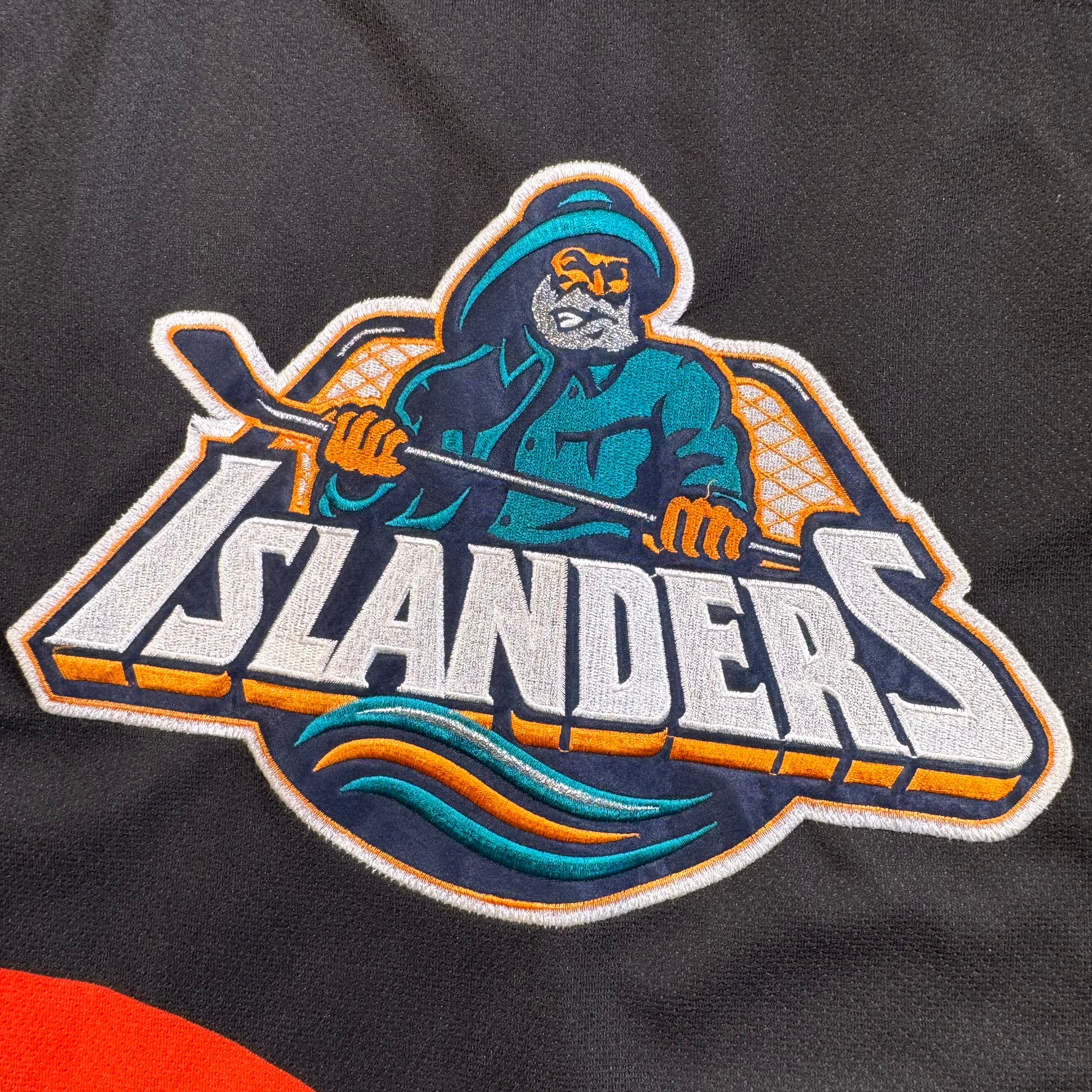 New York Islanders Vintage Fisherman Starter NHL Jersey Size Large RARE