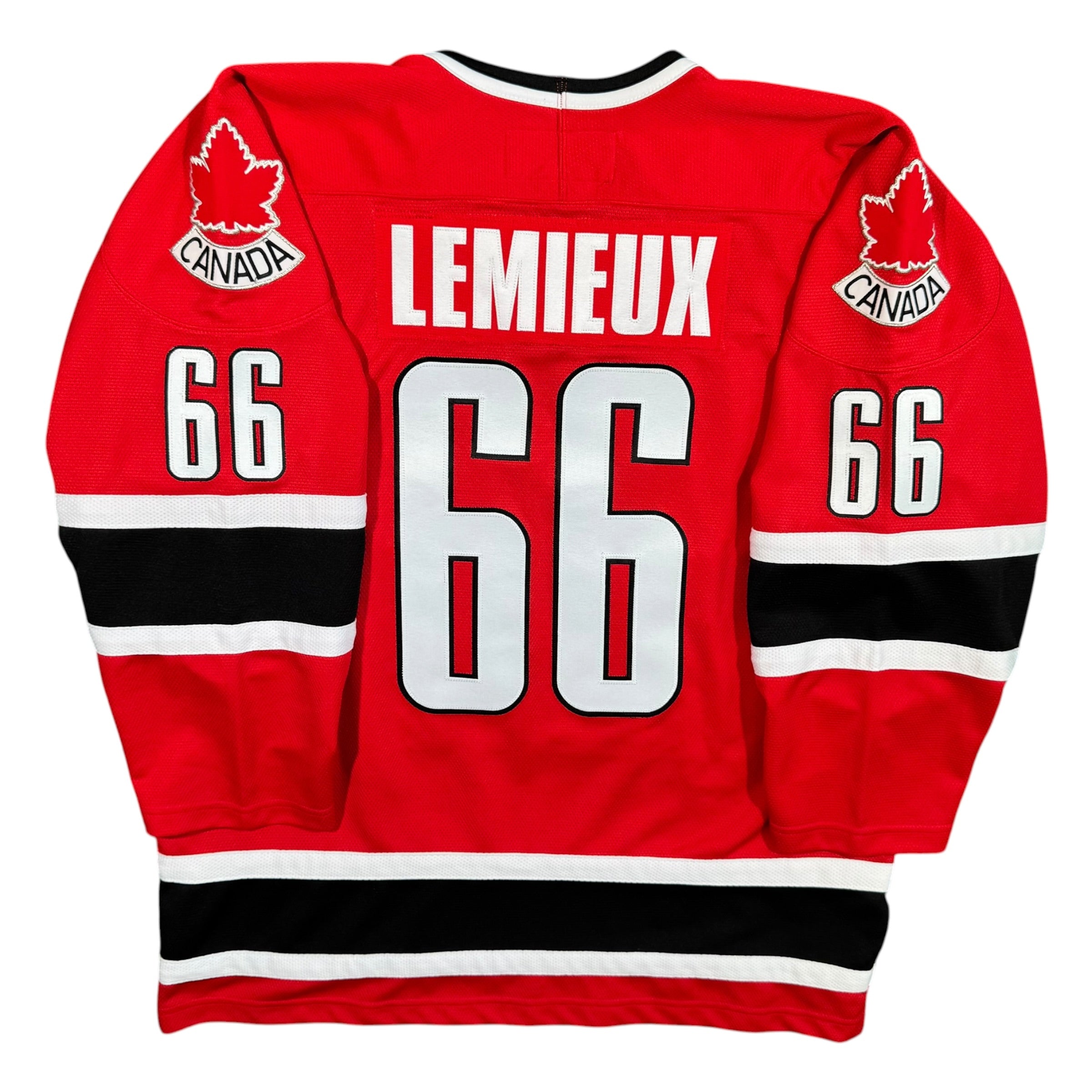 Mario Lemieux Team Canada 2002 Vintage Nike Olympics Jersey Size XL