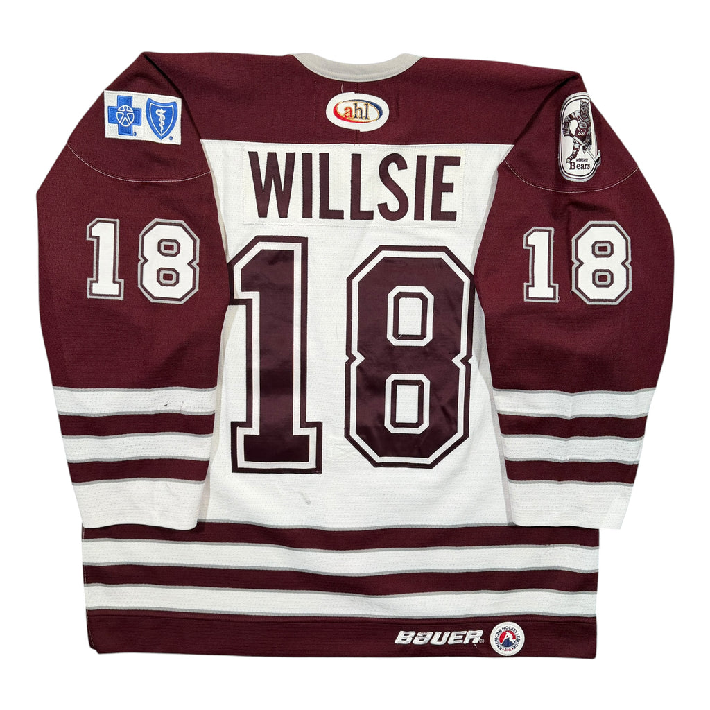 Brian Willsie Hershey Bears 1999/00 Game Worn Bauer AHL Jersey