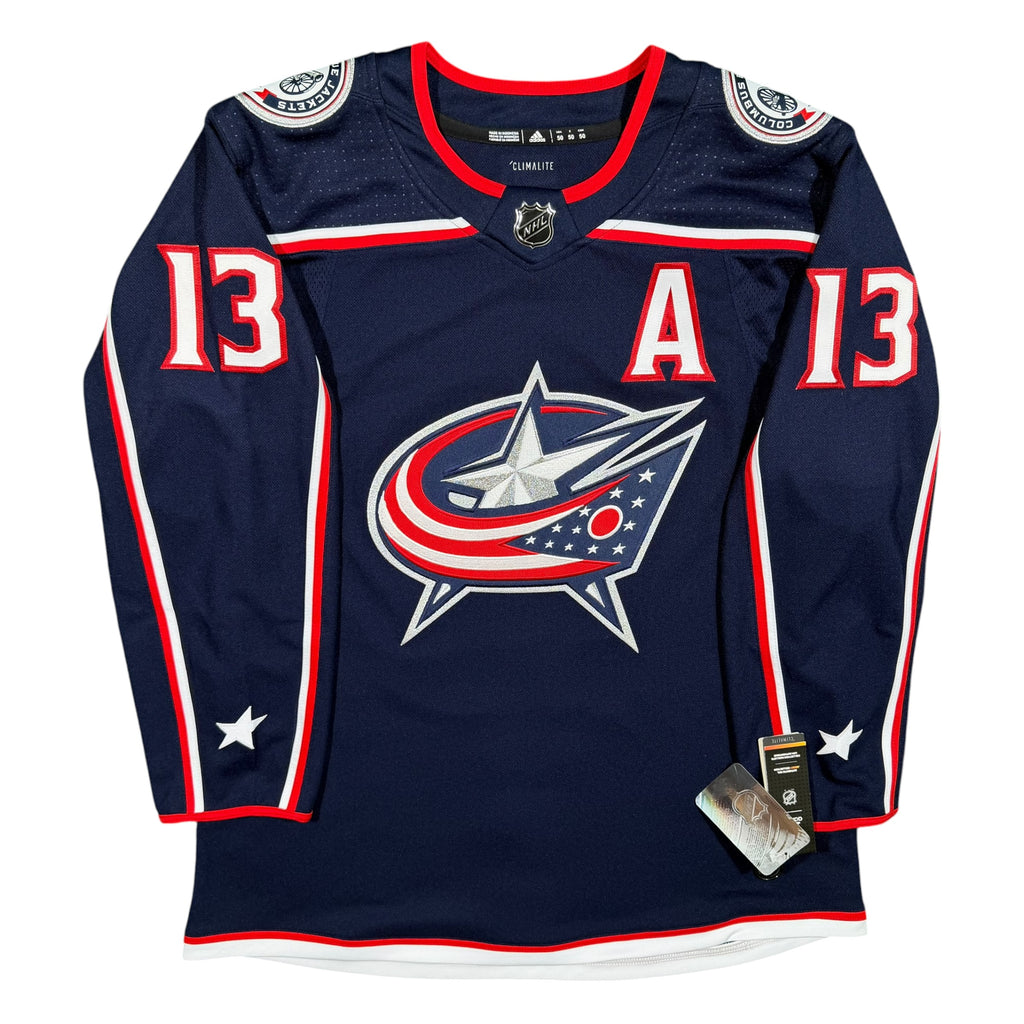 Johnny Gaudreau Columbus Blue Jackets Adidas NHL Jersey - 50/Medium