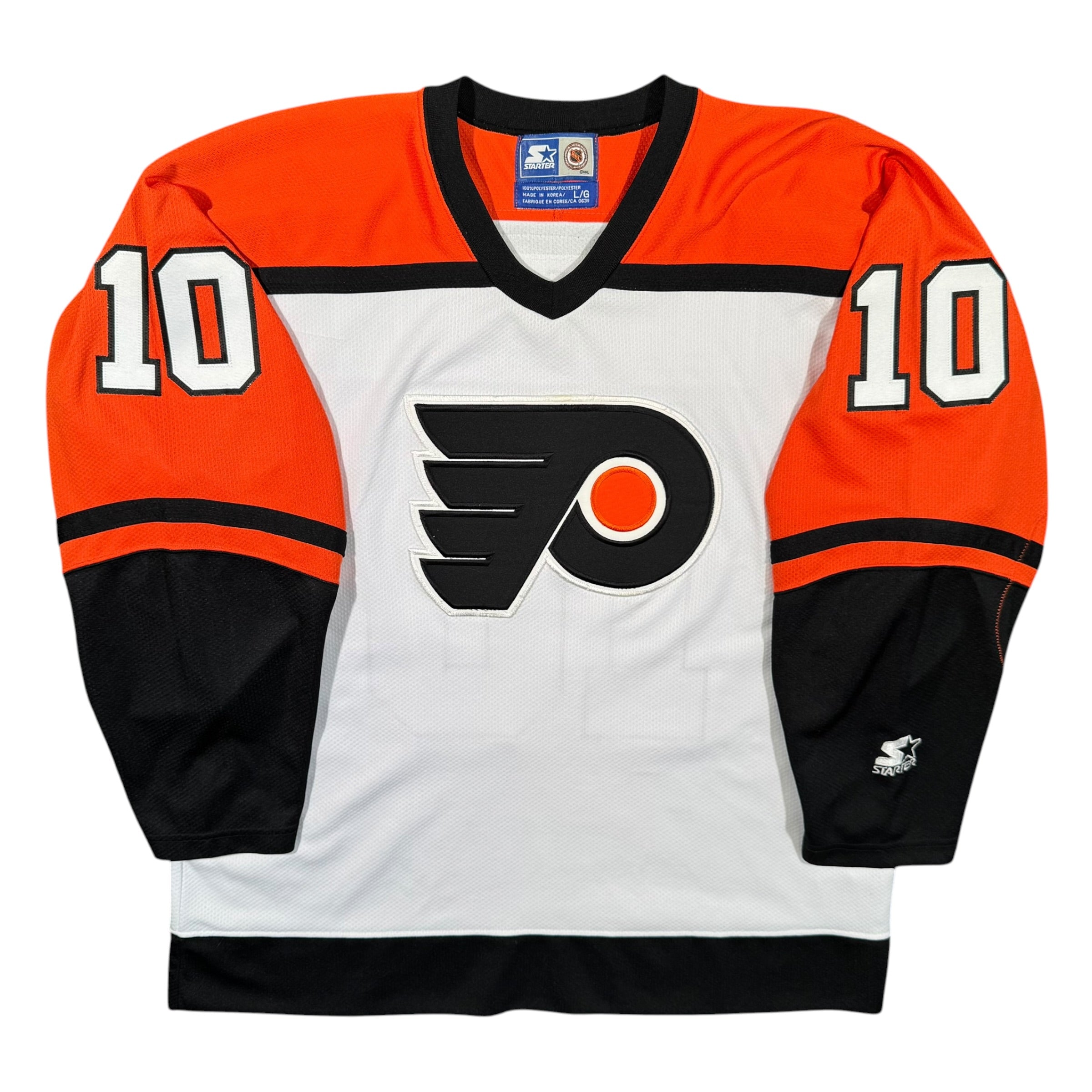 John LeClair Philadelphia Flyers Vintage Starter NHL Jersey - Large