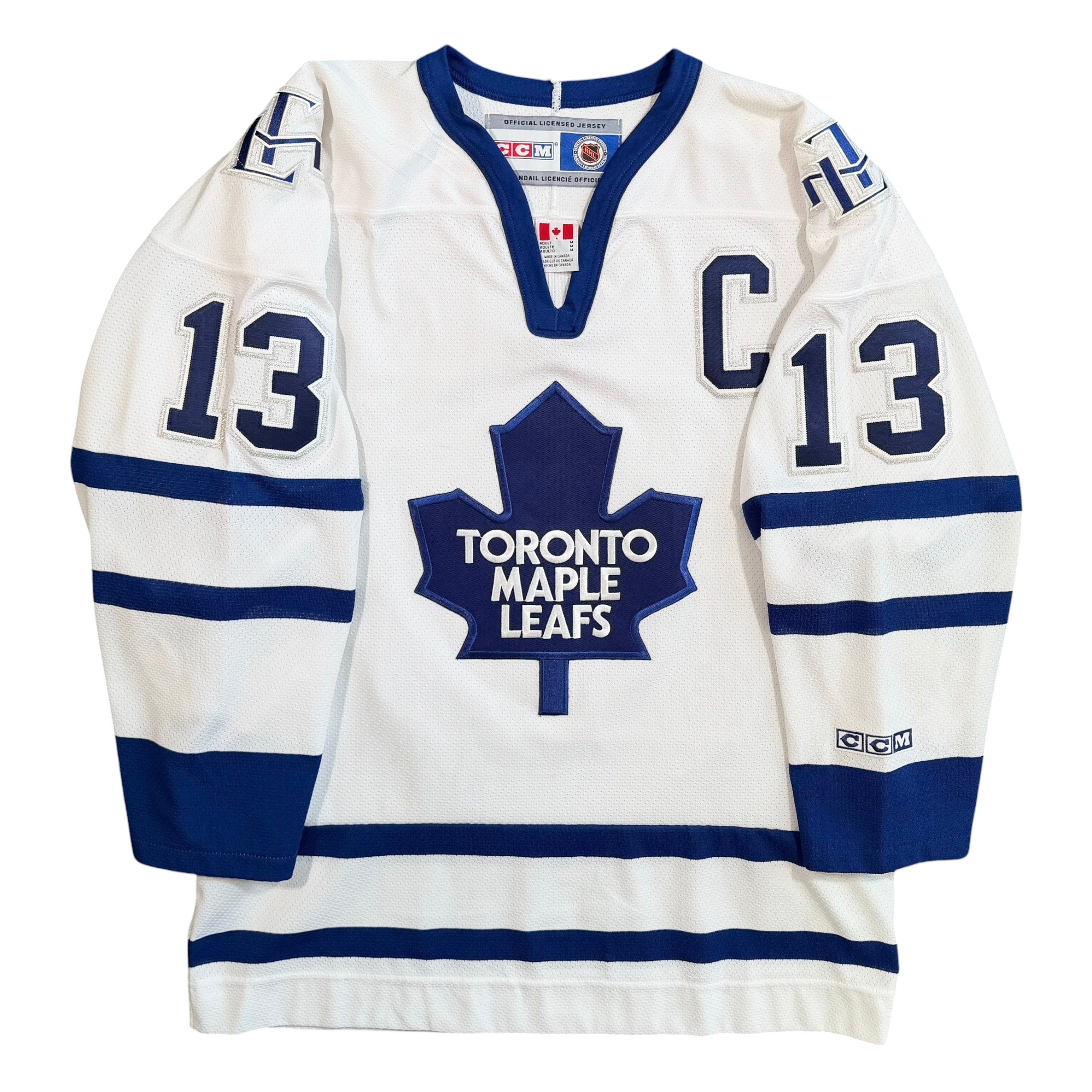 Mats Sundin Toronto Maple Leafs Vintage CCM NHL Hockey Jersey - Medium