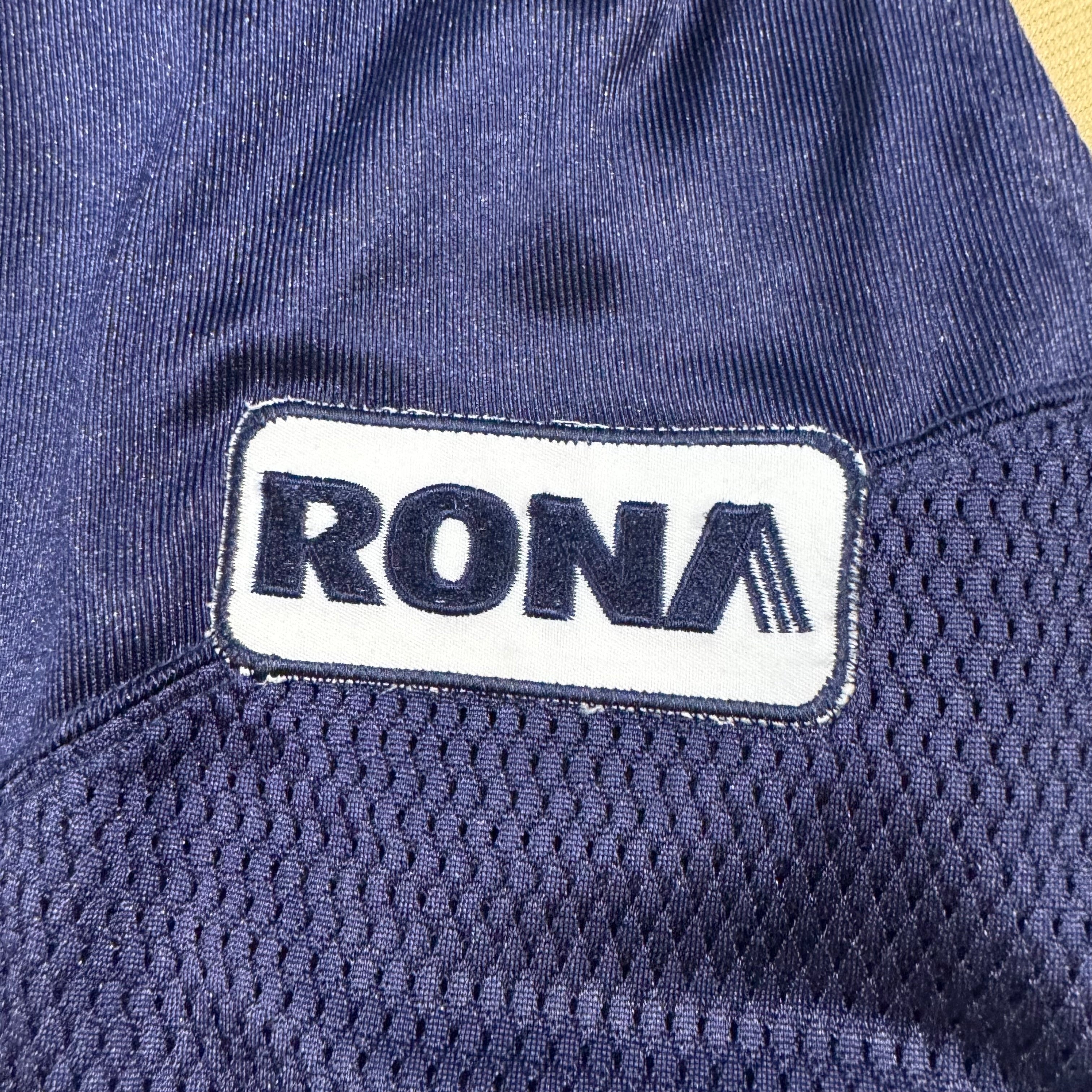 Romby Bryant Winnipeg Blue Bombers Vintage Reebok CFL Football Jersey Size Large