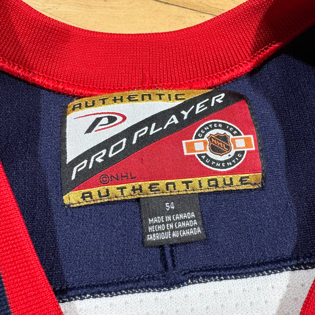 Columbus Blue Jackets Vintage Pro Players Authentic NHL Jersey Size 52 Large