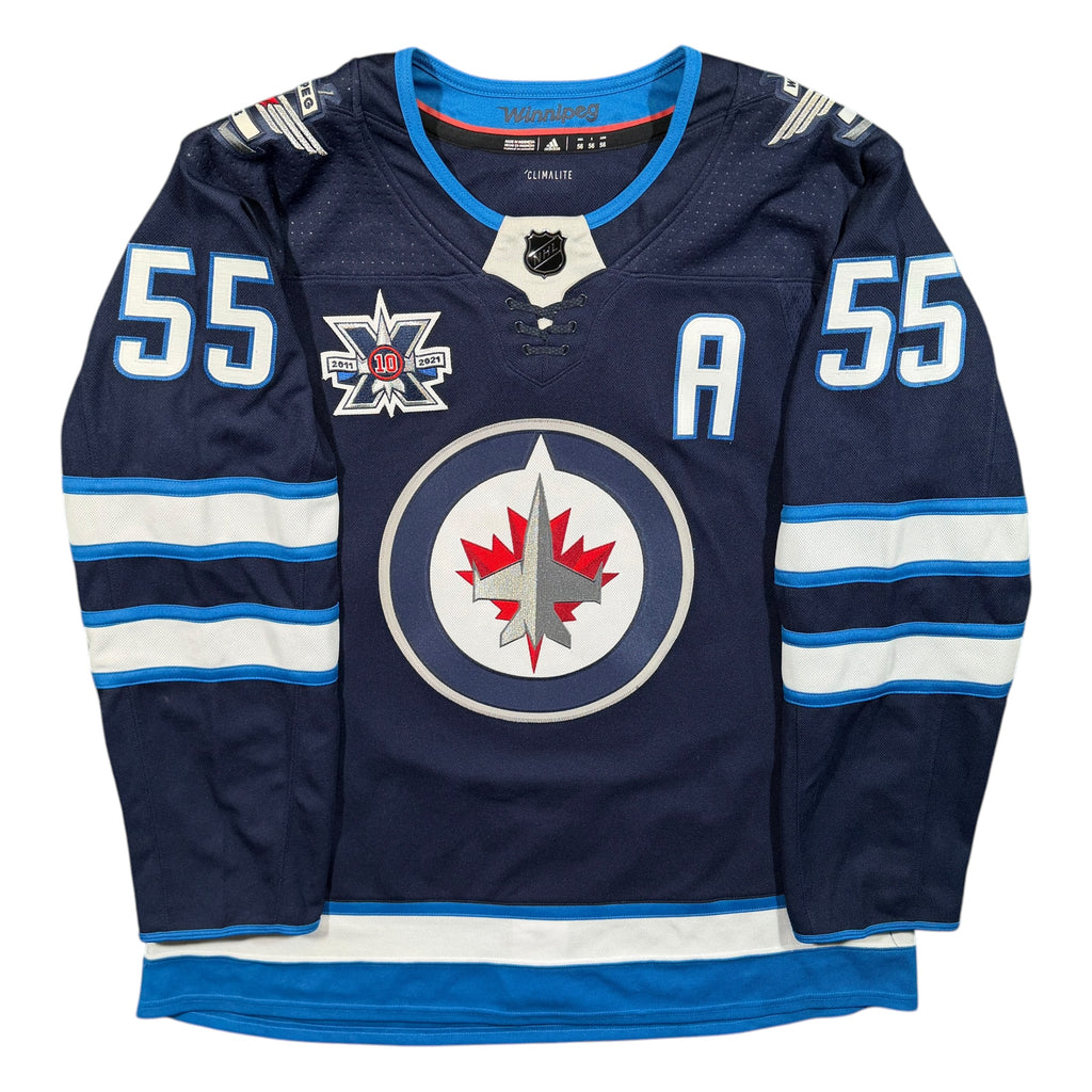 Mark Scheifele Winnipeg Jets 10th Anniversary Adidas NHL Jersey - 56/XXL