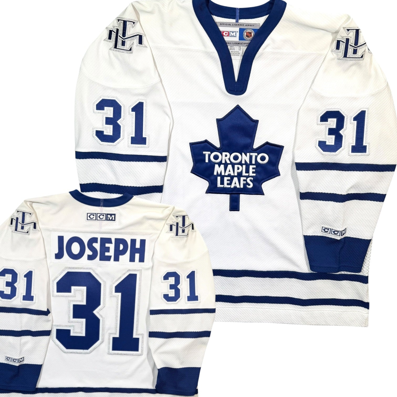 Curtis Joseph Toronto Maple Leafs Vintage CCM NHL Jersey - XXL