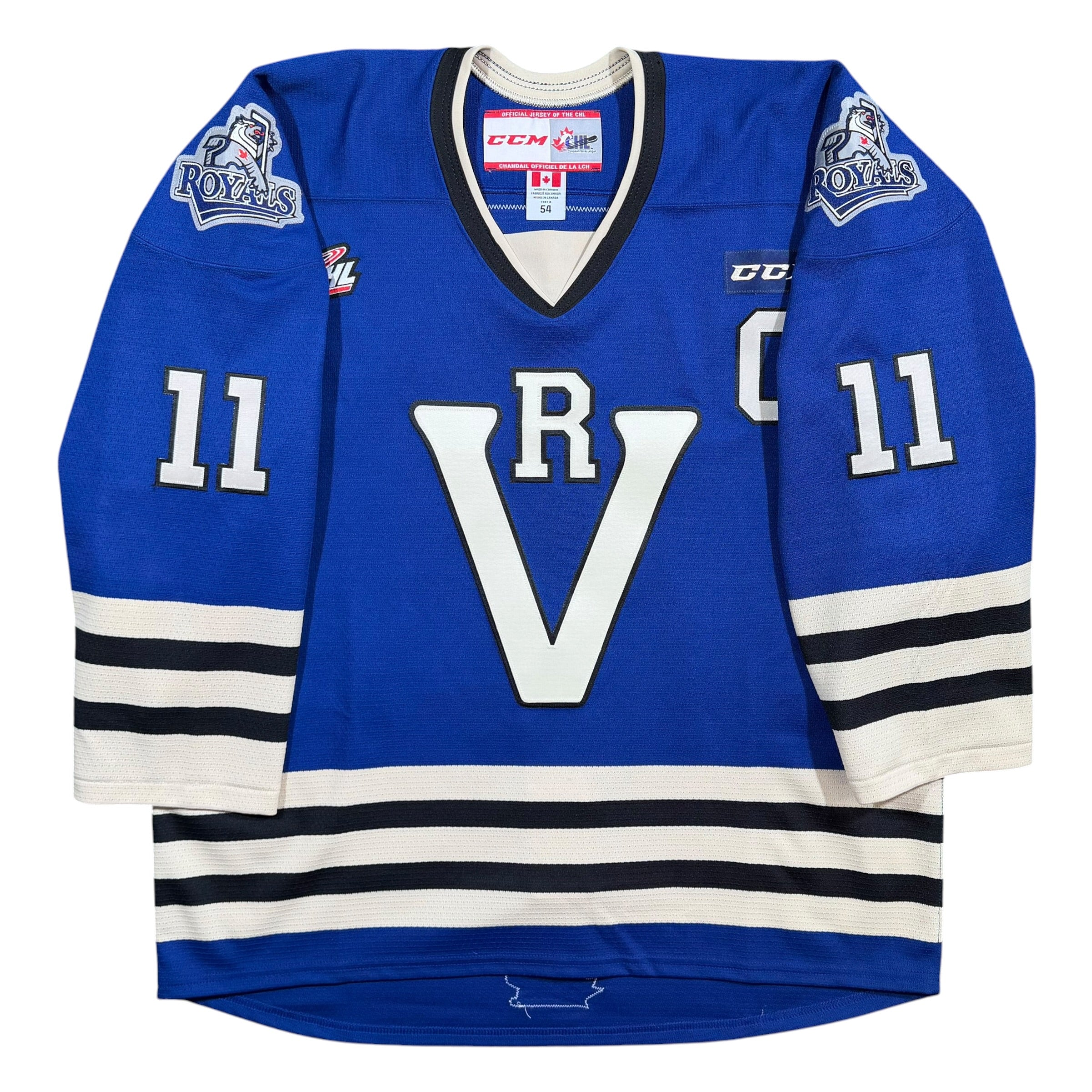 Matthew Philips Victoria Royals 2017 Throwback Authentic CCM WHL Jersey - 54/XL