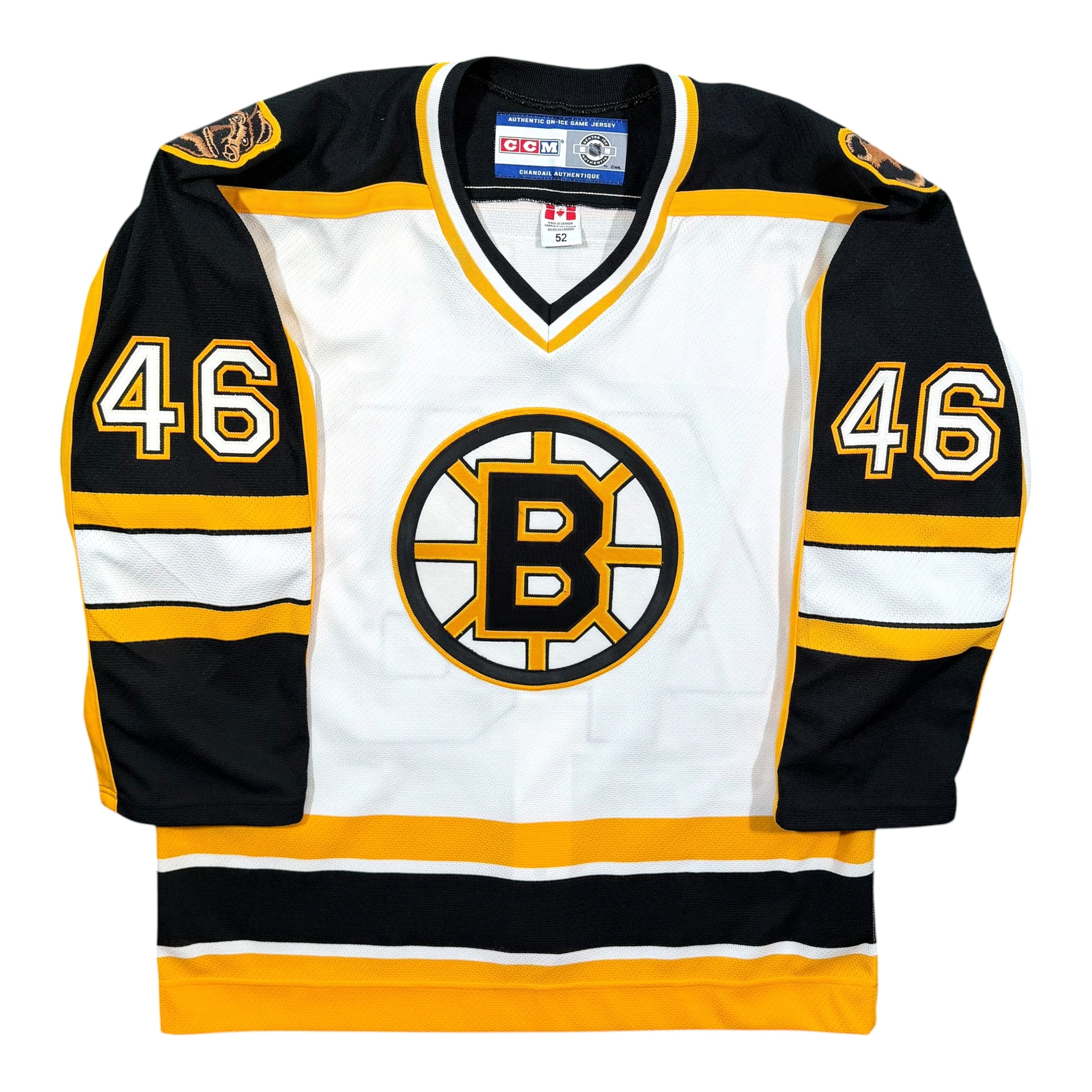 David Krejčí Boston Bruins Vintage CCM Authentic MIC NHL Jersey - 52/XL