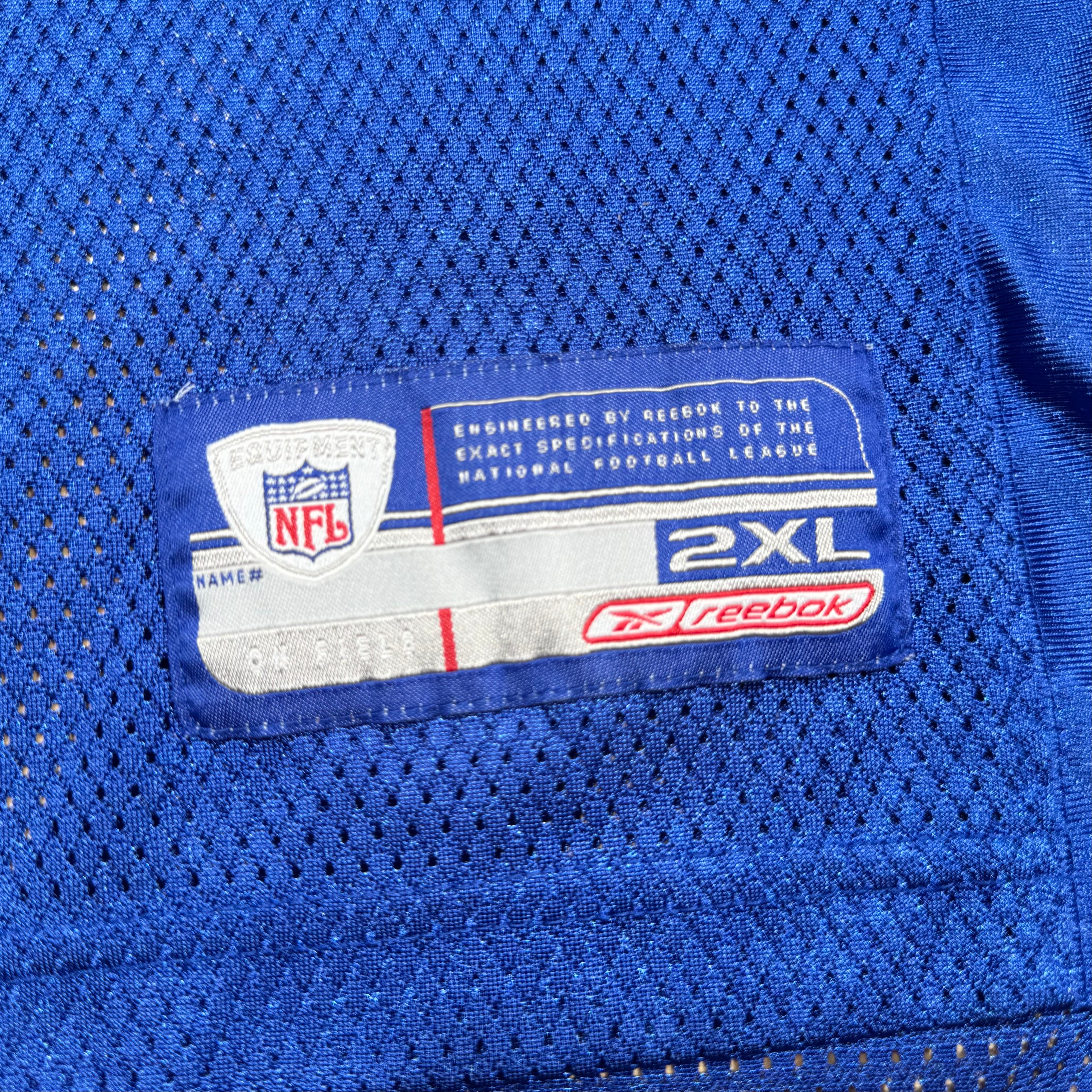 Edgerrin James Indianapolis Colts Vintage Reebok NFL Football Jersey Size XXL