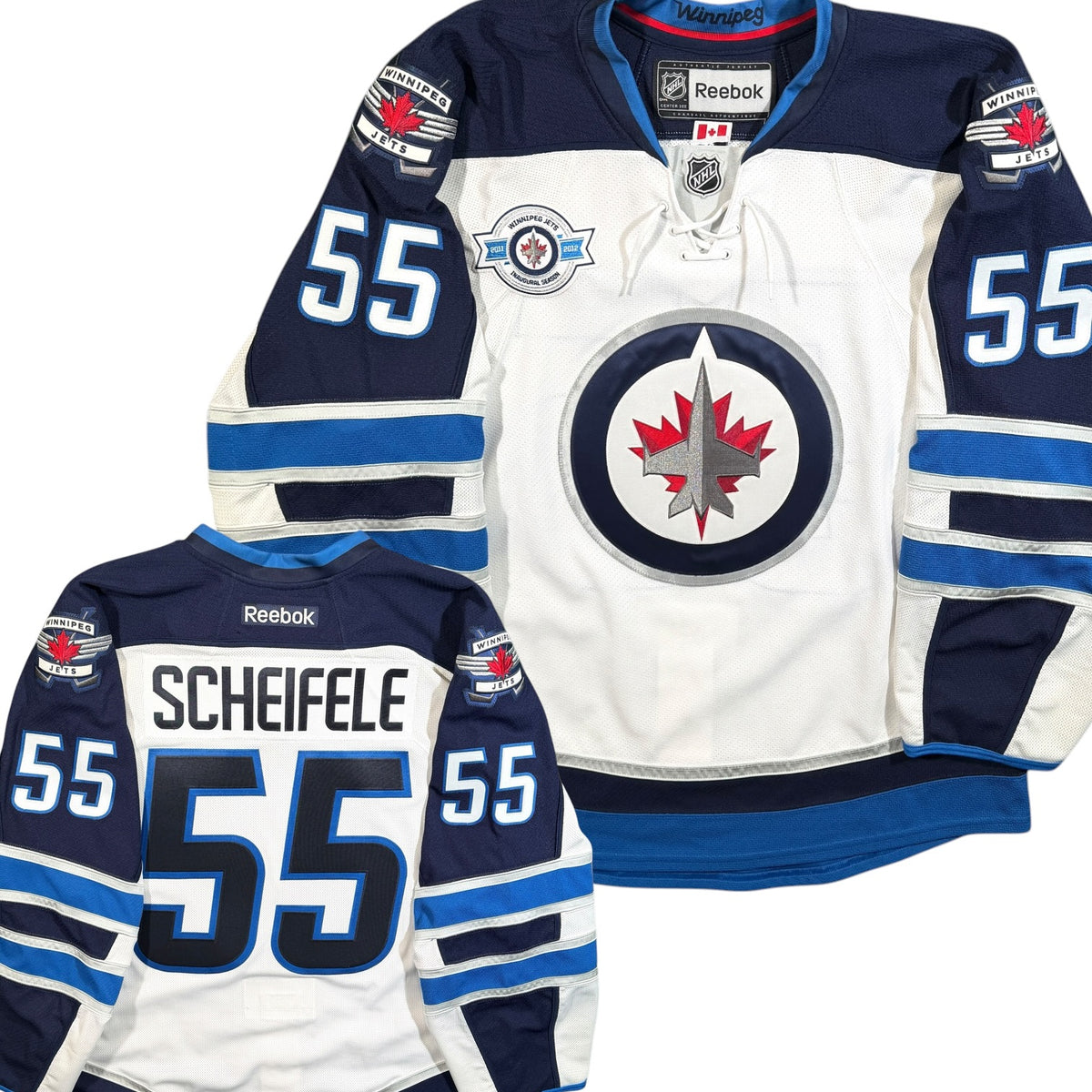 Mark Scheifele Winnipeg Jets Rookie Inaugural Authentic Reebok NHL Jersey - 56/XXL