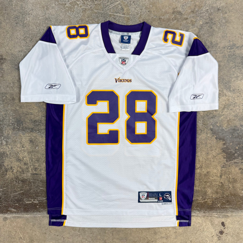 Adrian Peterson Minnesota Vikings Vintage Reebok Premier NFL Jersey Size Large