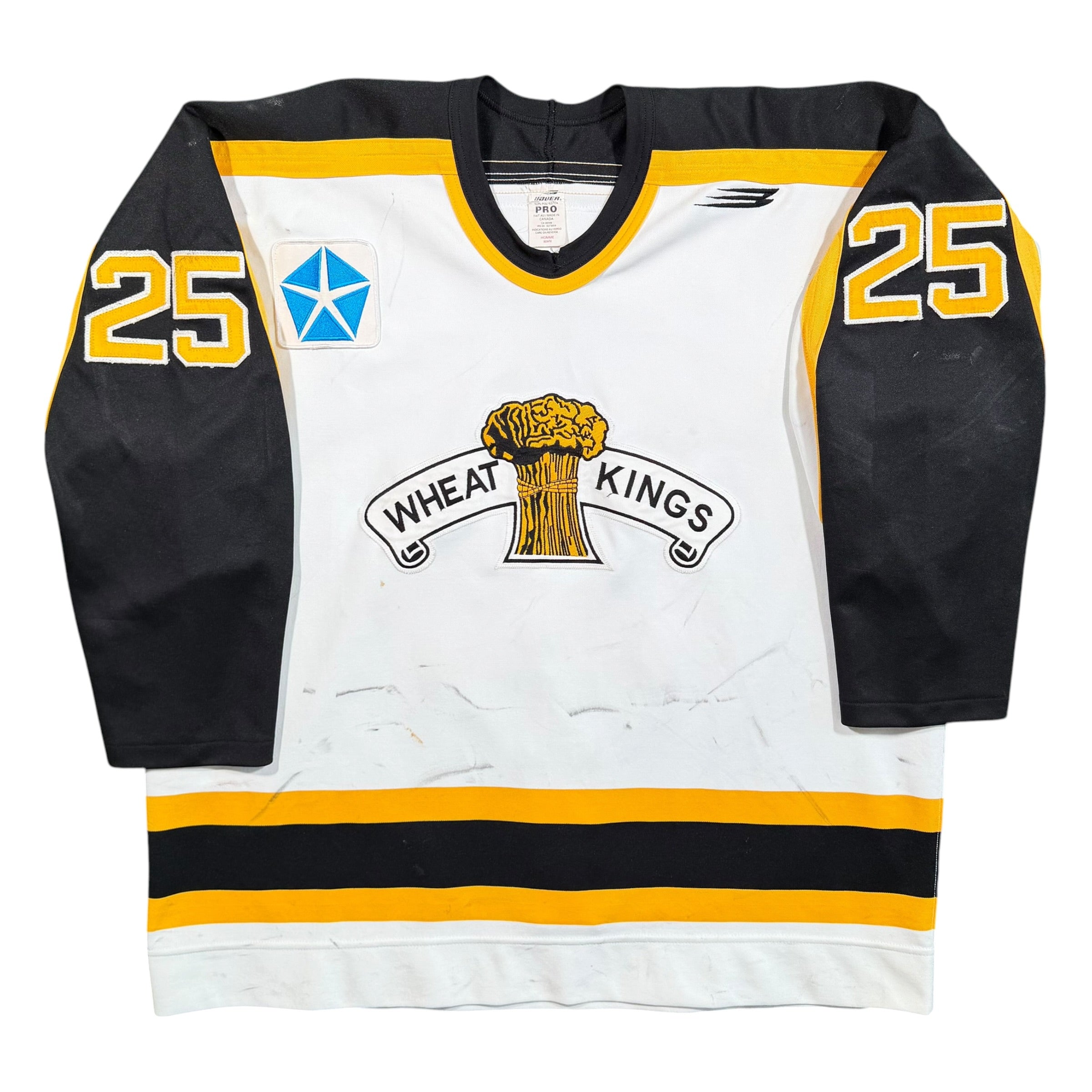 Ryan Craig Brandon Wheat Kings 1997/98 Game Worn Bauer WHL Jersey
