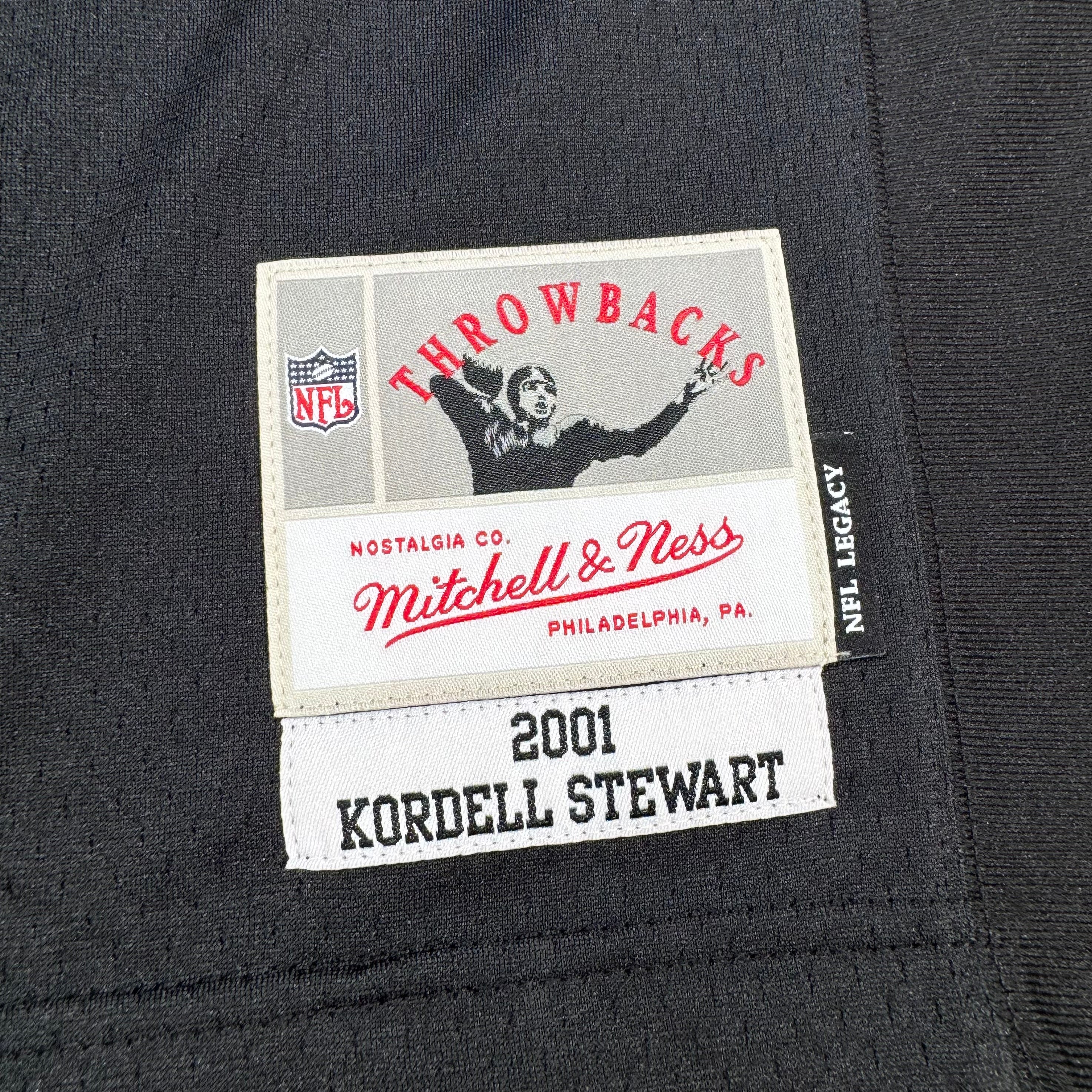 Kordell Stewart Pittsburgh Steelers Mitchell & Ness NFL Jersey Size Large 44 NEW