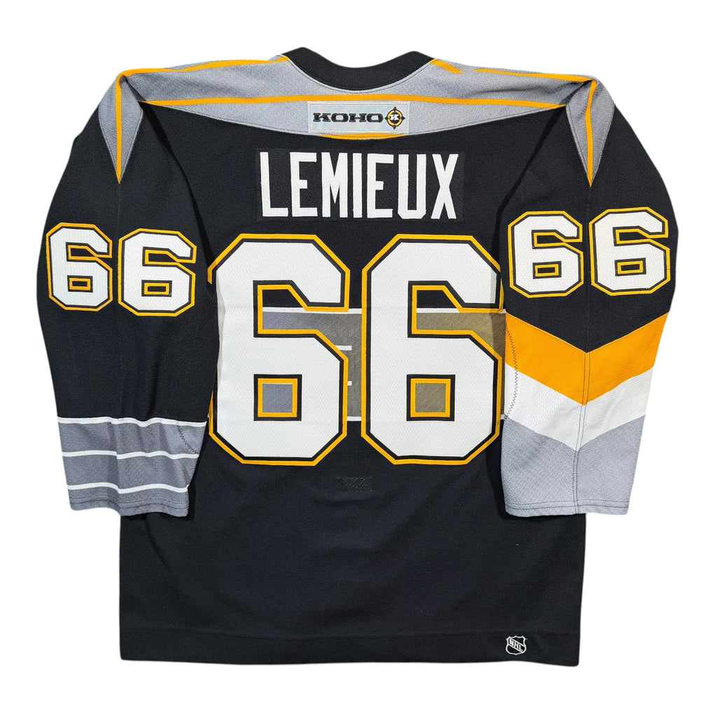 Mario Lemieux Pittsburgh Penguins Vintage Authentic RoboPen MIC NHL Jersey - 52/XL