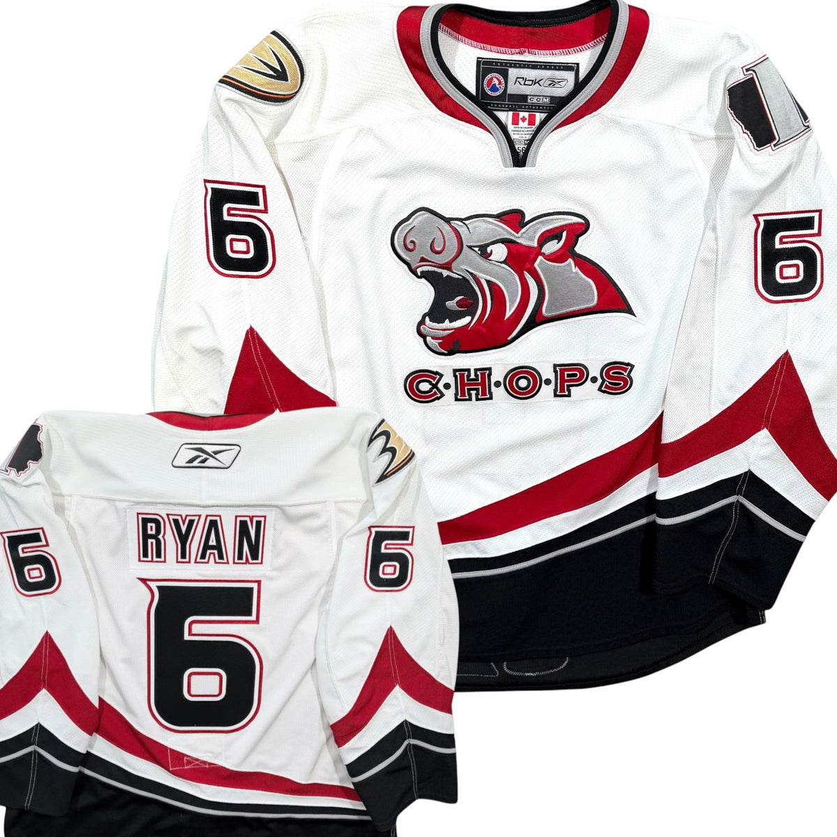 Bobby Ryan Iowa Chops Authentic MIC Reebok AHL Hockey Jersey - 56/XXL