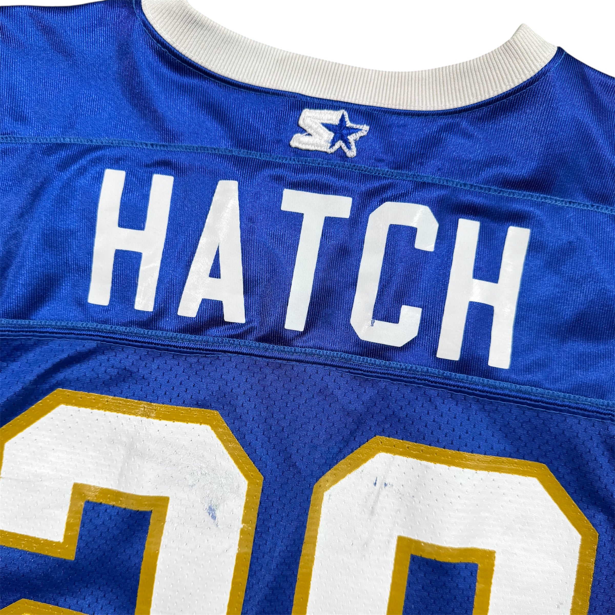 Lawrence Hatch Winnipeg Blue Bombers 1993 Game Worn Starter Jersey