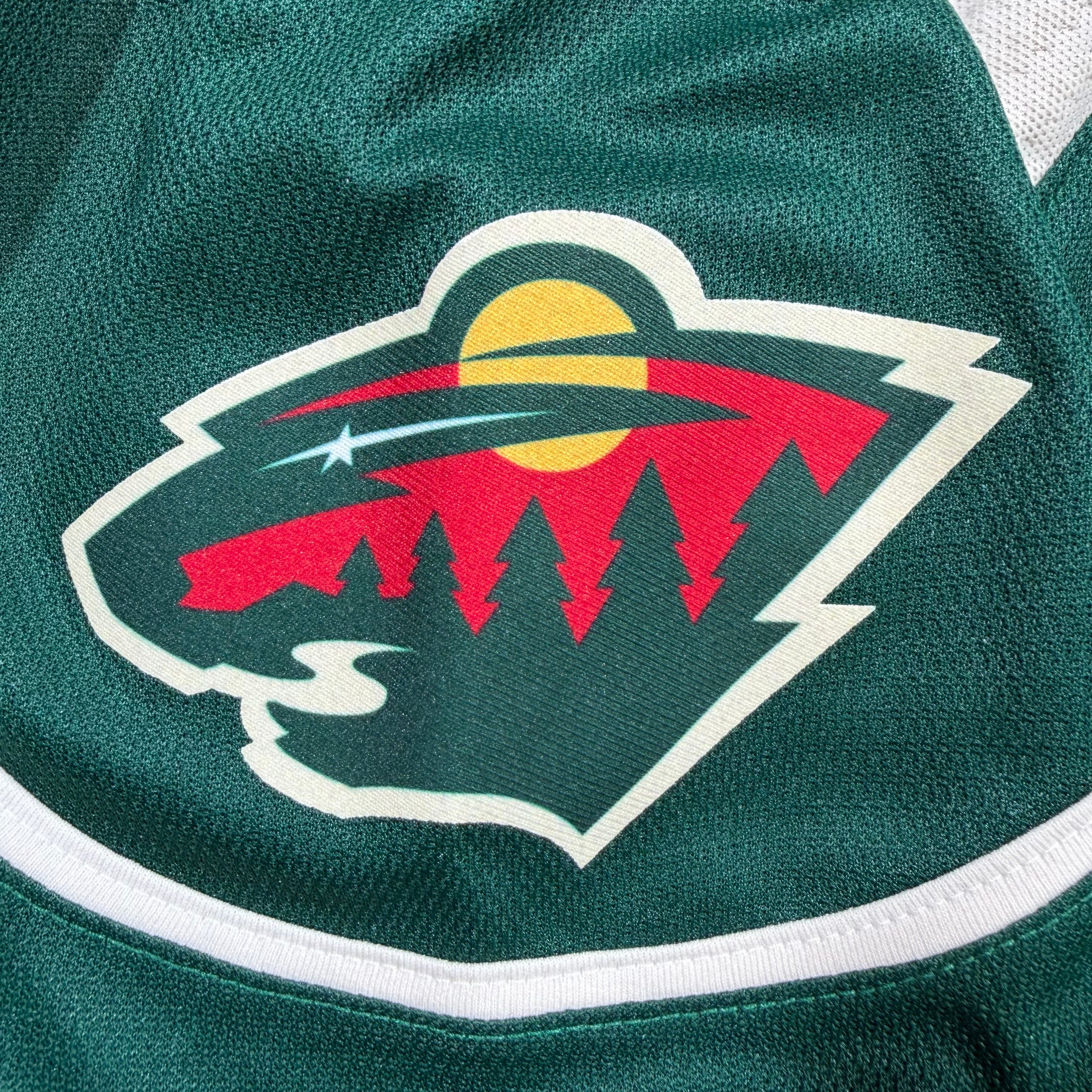 Carson Lambos Iowa Wild CCM AHL Hockey Jersey - Large