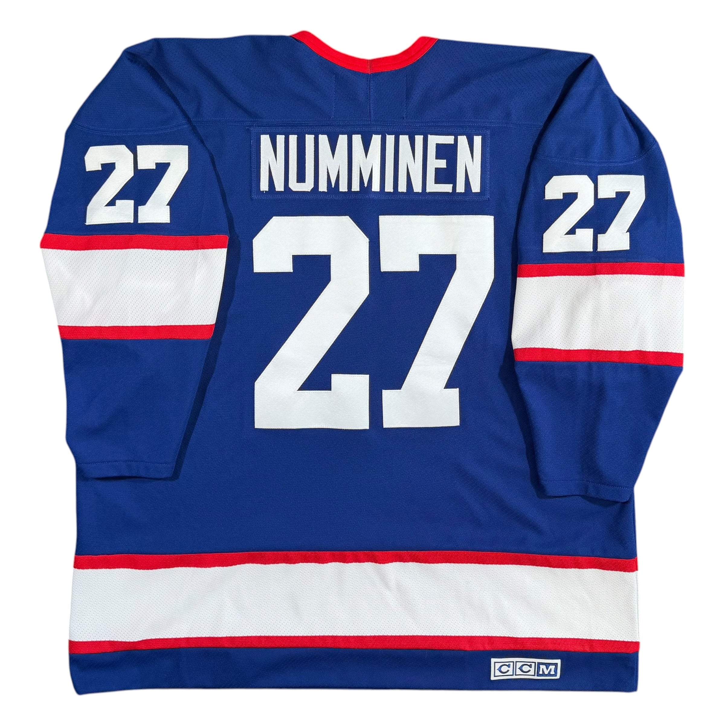 Teppo Nummimen Winnipeg Jets Vintage CCM NHL Jersey - Jumbo