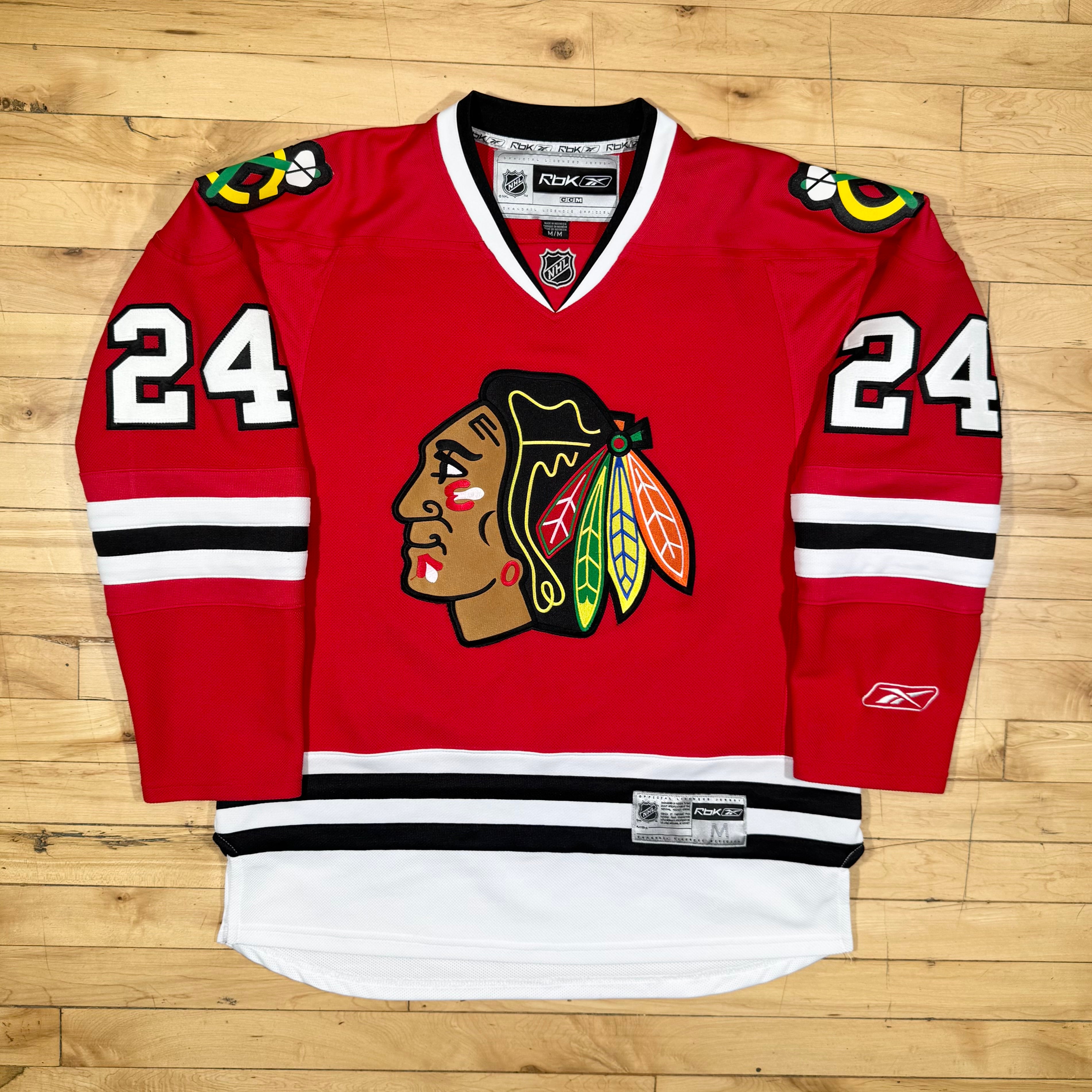 Martin Havlat Chicago Blackhawks Signed Reebok NHL Hockey Jersey Size Medium