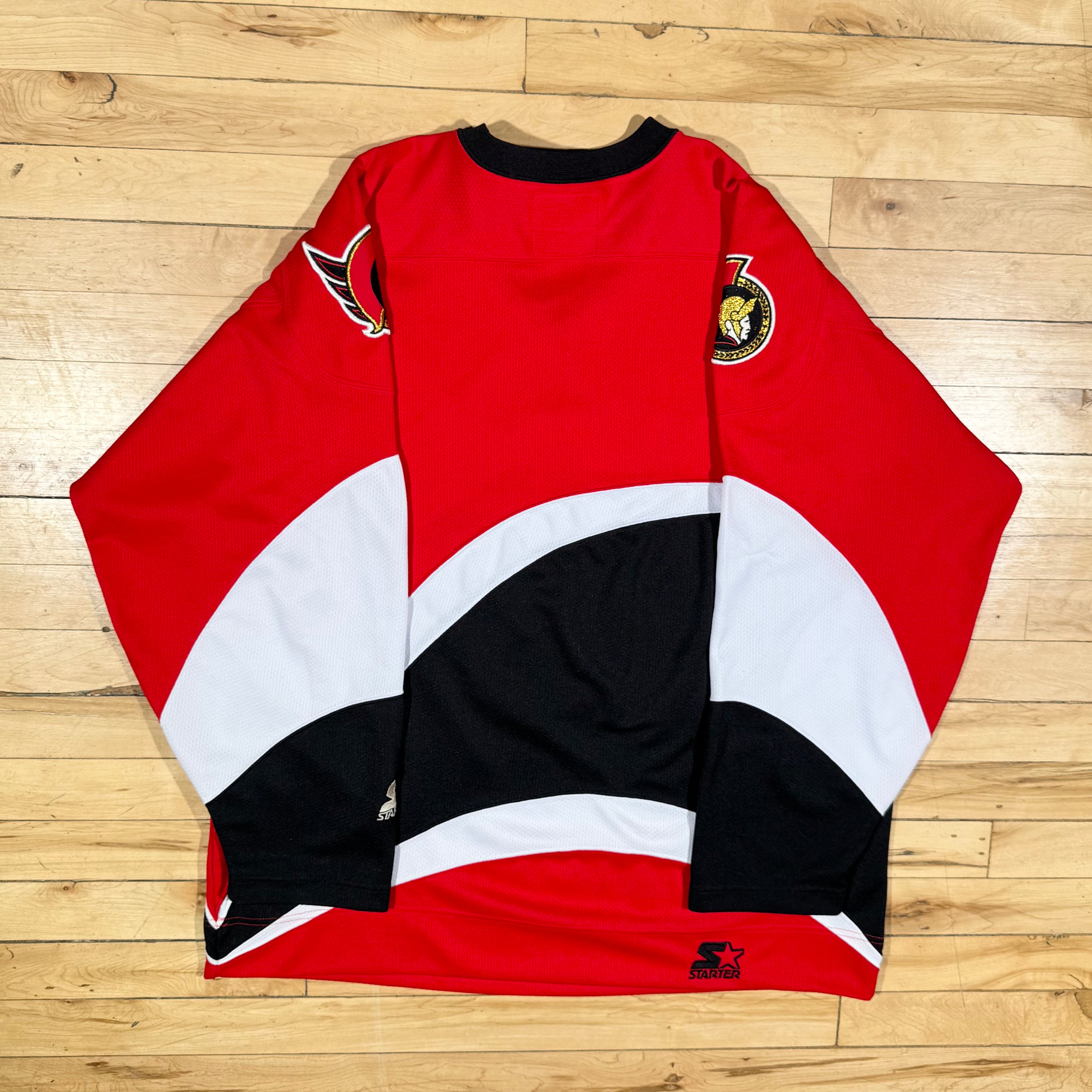 Ottawa Senators Vintage Starter NHL Hockey Jersey Size Large