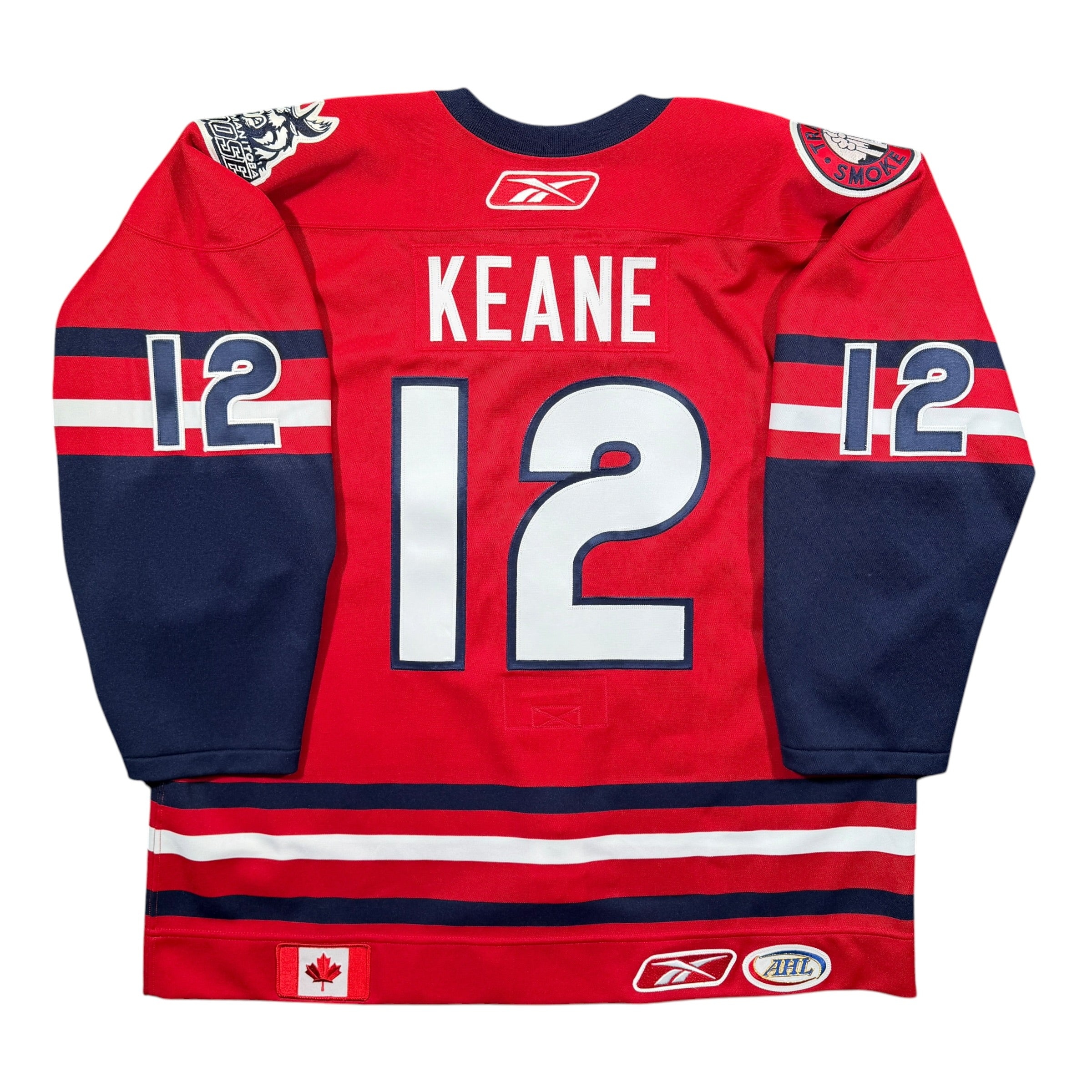 Mike Keane Manitoba Moose Authentic Alternate MIC AHL Jersey - 56/XXL