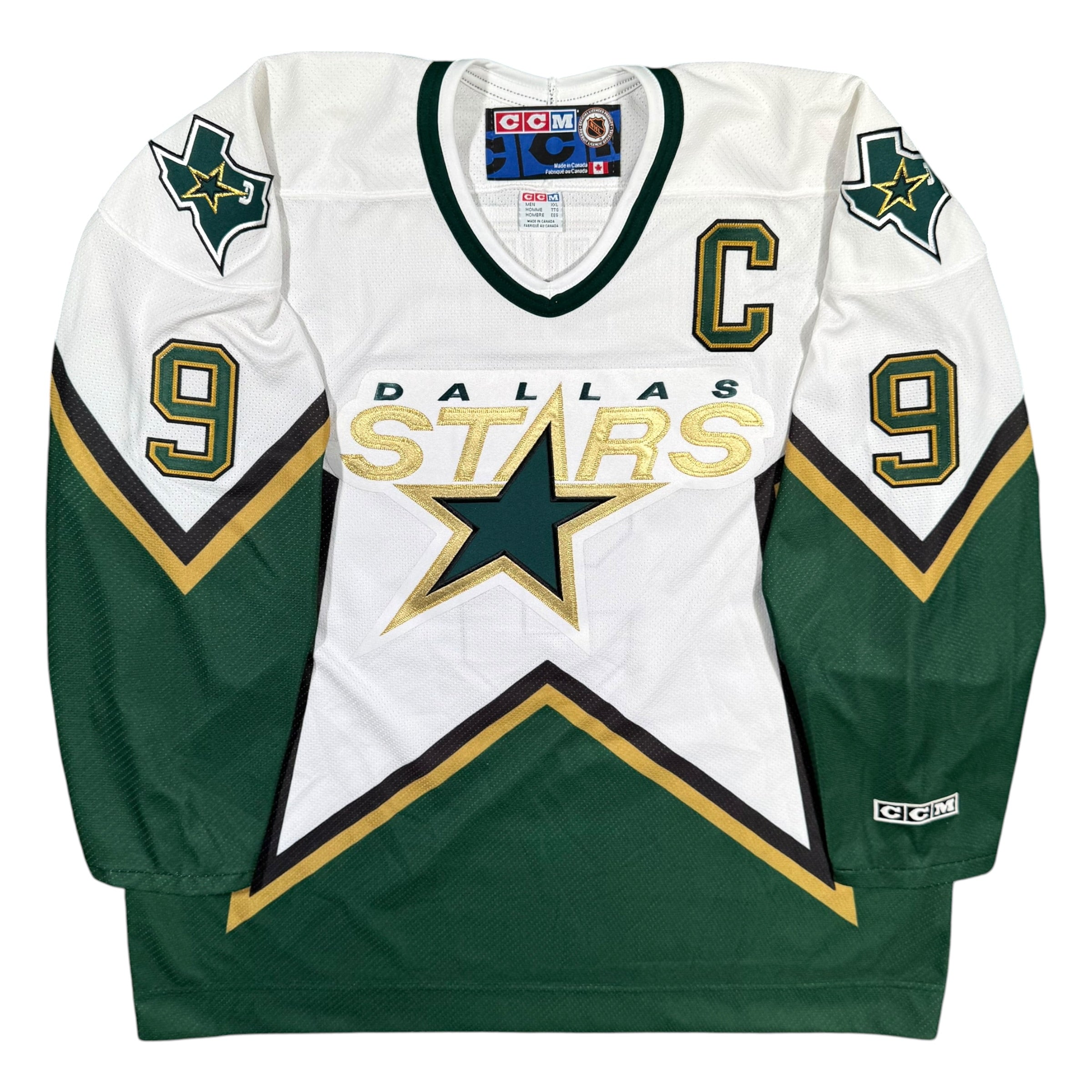 Mike Modano Dallas Stars Vintage CCM NHL Jersey Size XXL