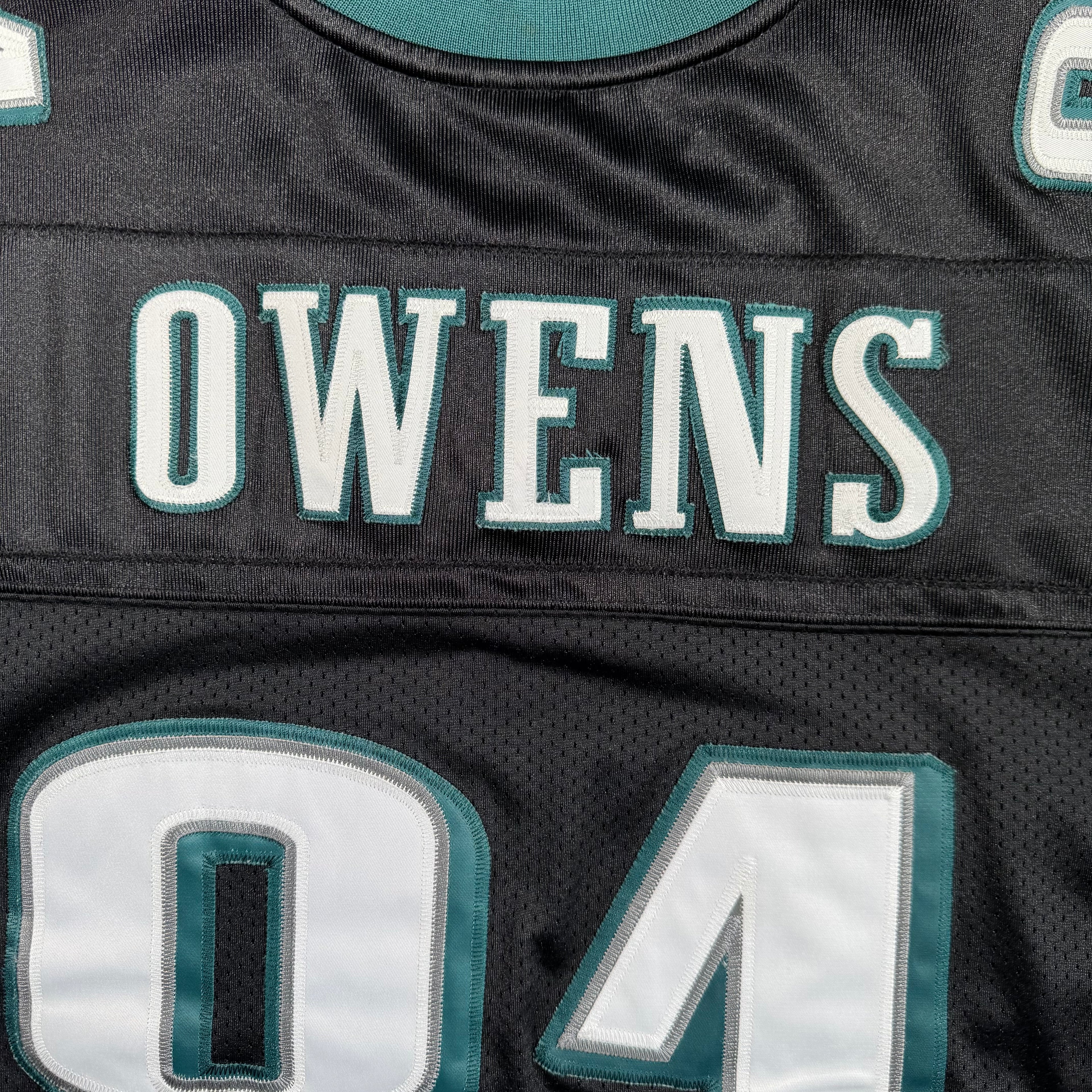 Terrell Owens Philadelphia Eagles Vintage Reebok NFL Authentic Jersey Size 48 Large