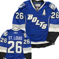 Martin St. Louis Tampa Bay Lightning Alternate Reebok MIC NHL Jersey - 54/XL