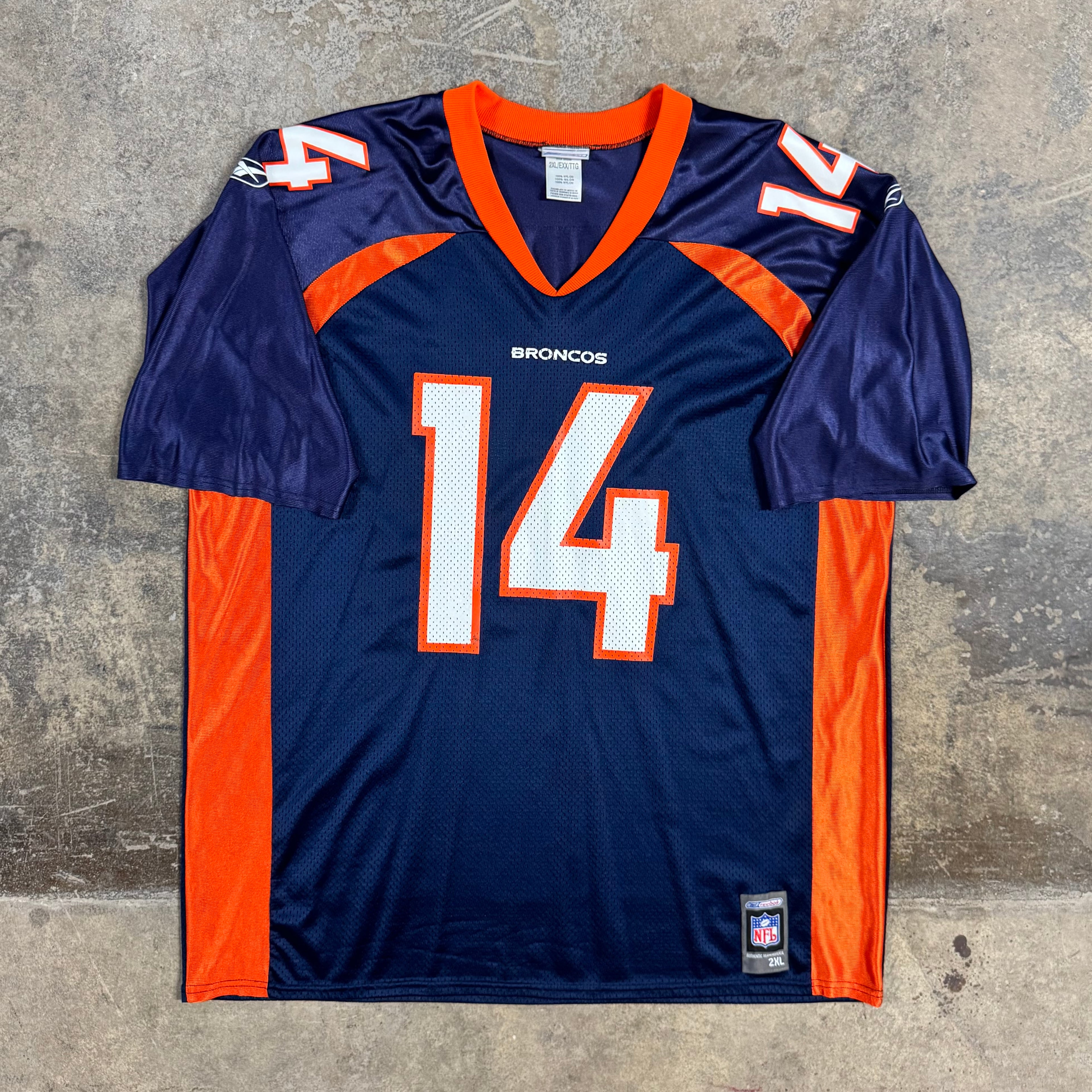 Brain Griese Denver Broncos Vintage Reebok NFL Jersey Size XXL