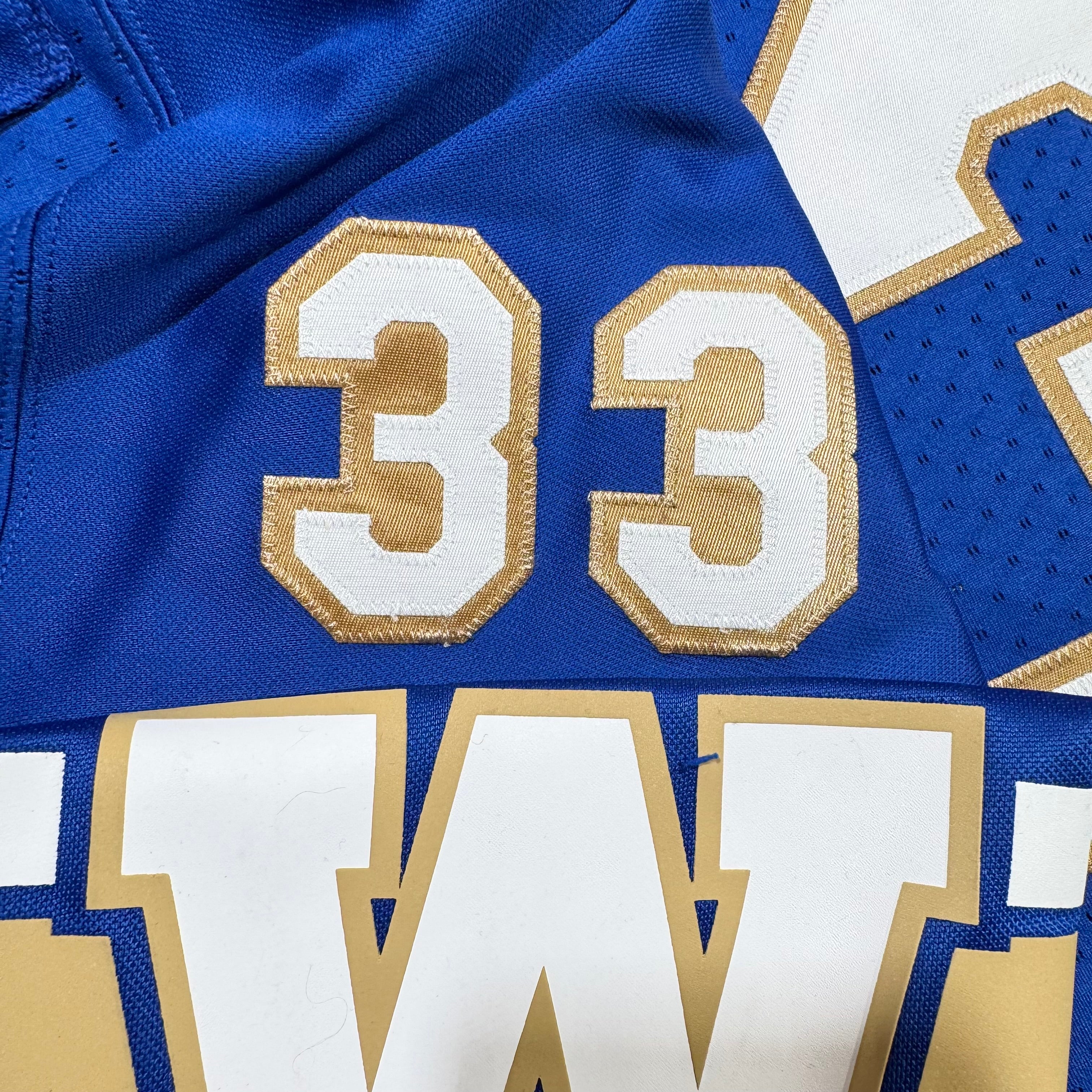 Andrew Harris Winnipeg Blue Bombers Signed CFL Adidas Jersey Size 2XL
