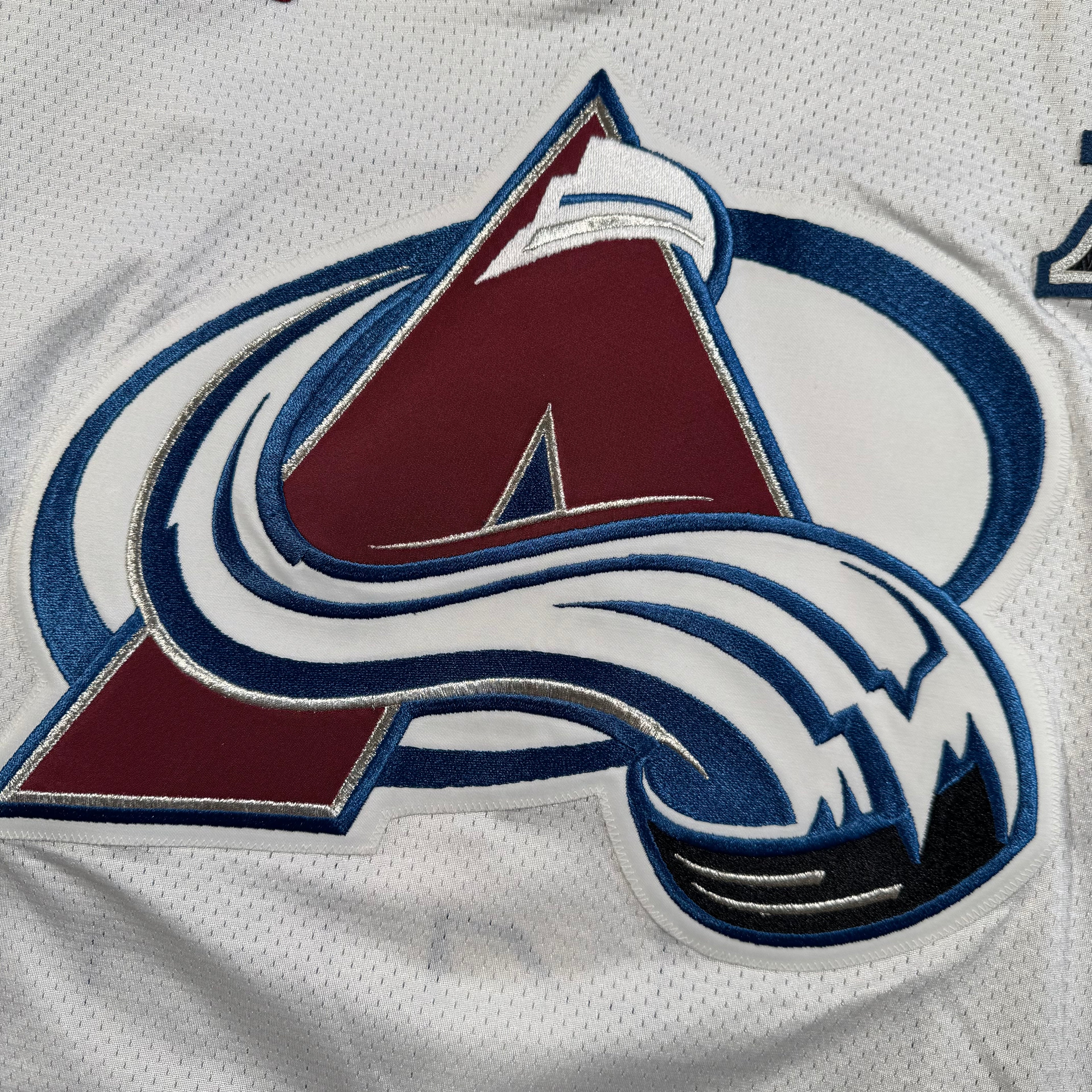 Peter Forsberg Colorado Avalanche Vintage Pro Player Authentic NHL Jersey Size 56