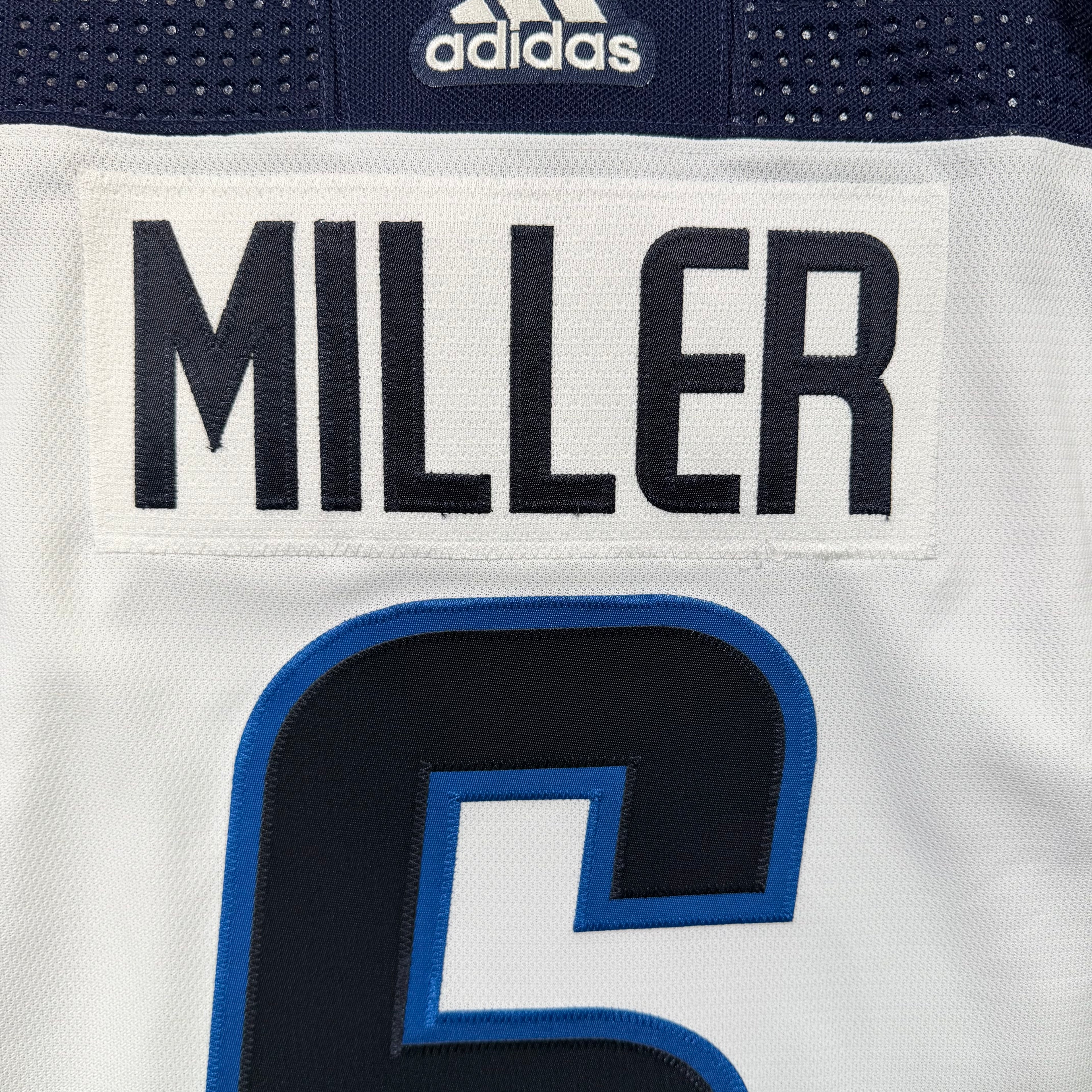 Colin Miller Winnipeg Jets 2023/24 Game Issued Adidas MIC NHL Jersey - 56/XXL