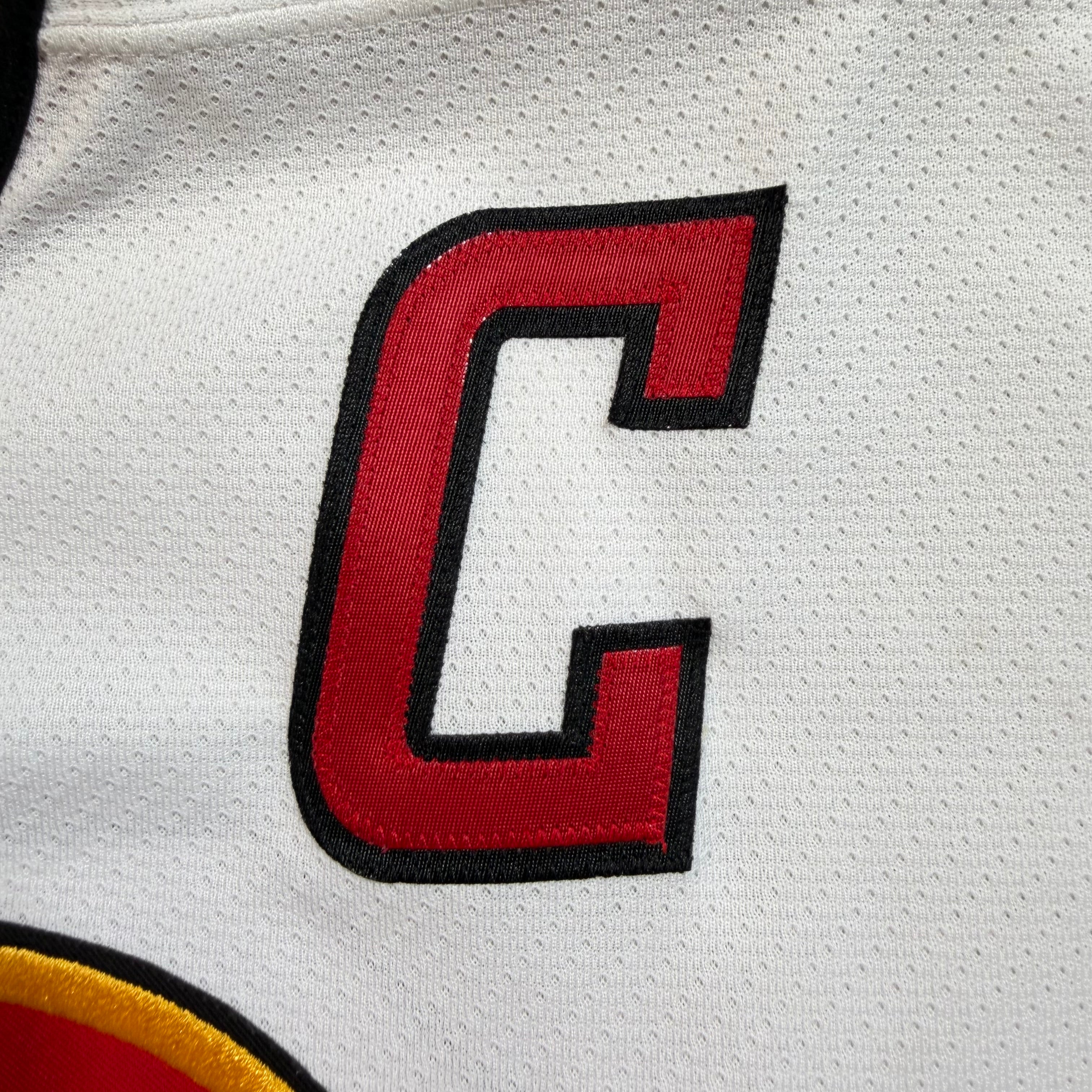 Jarome Iginla Calgary Flames Vintage CCM NHL Jersey - Large
