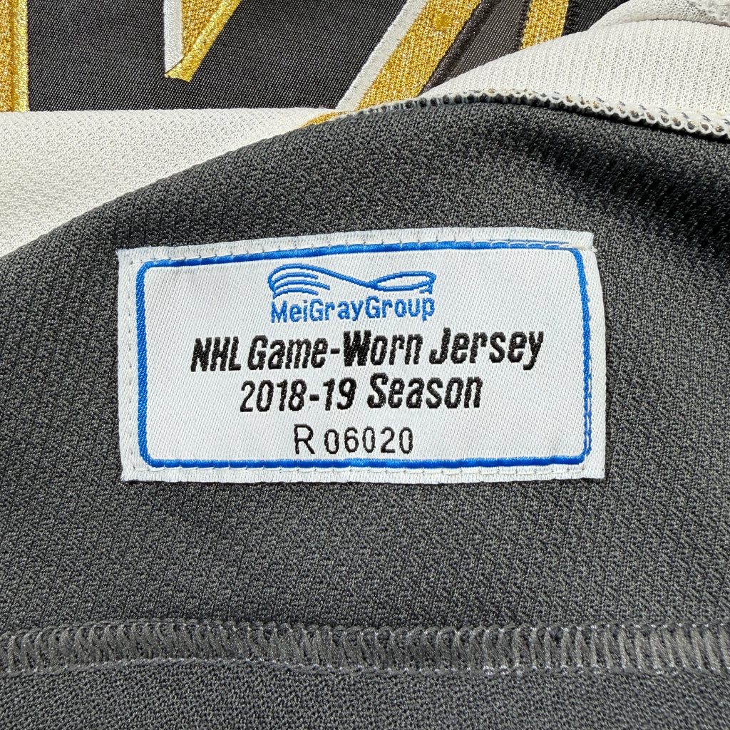 Dylan Coghlan Vegas Golden Knights 2018/19 Pre Season Game Worn Adidas NHL Jersey COA